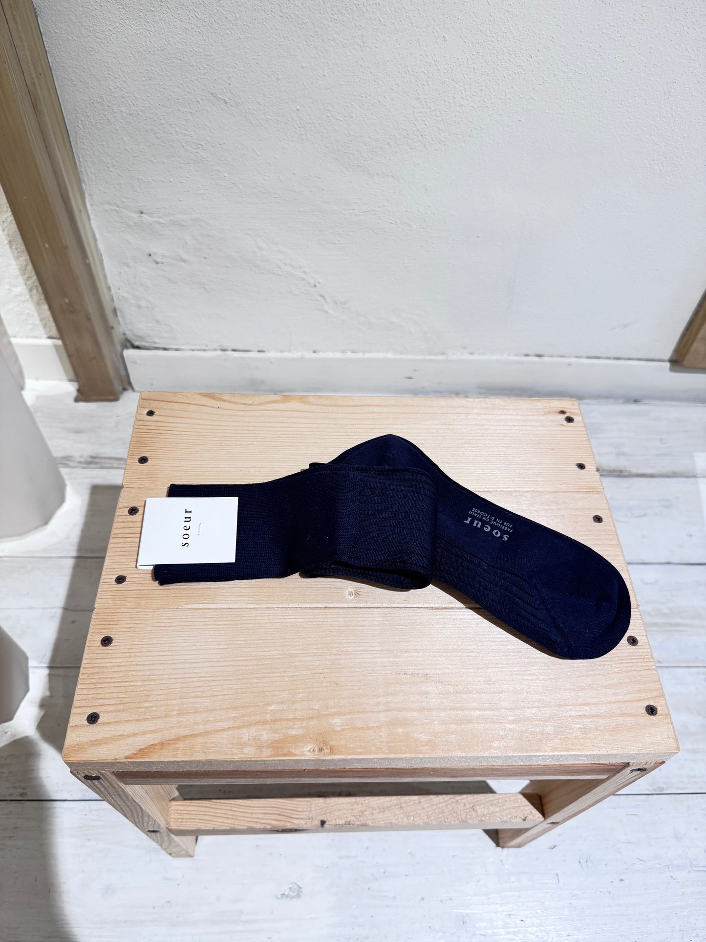 W Walk Socks - SOEUR Brown