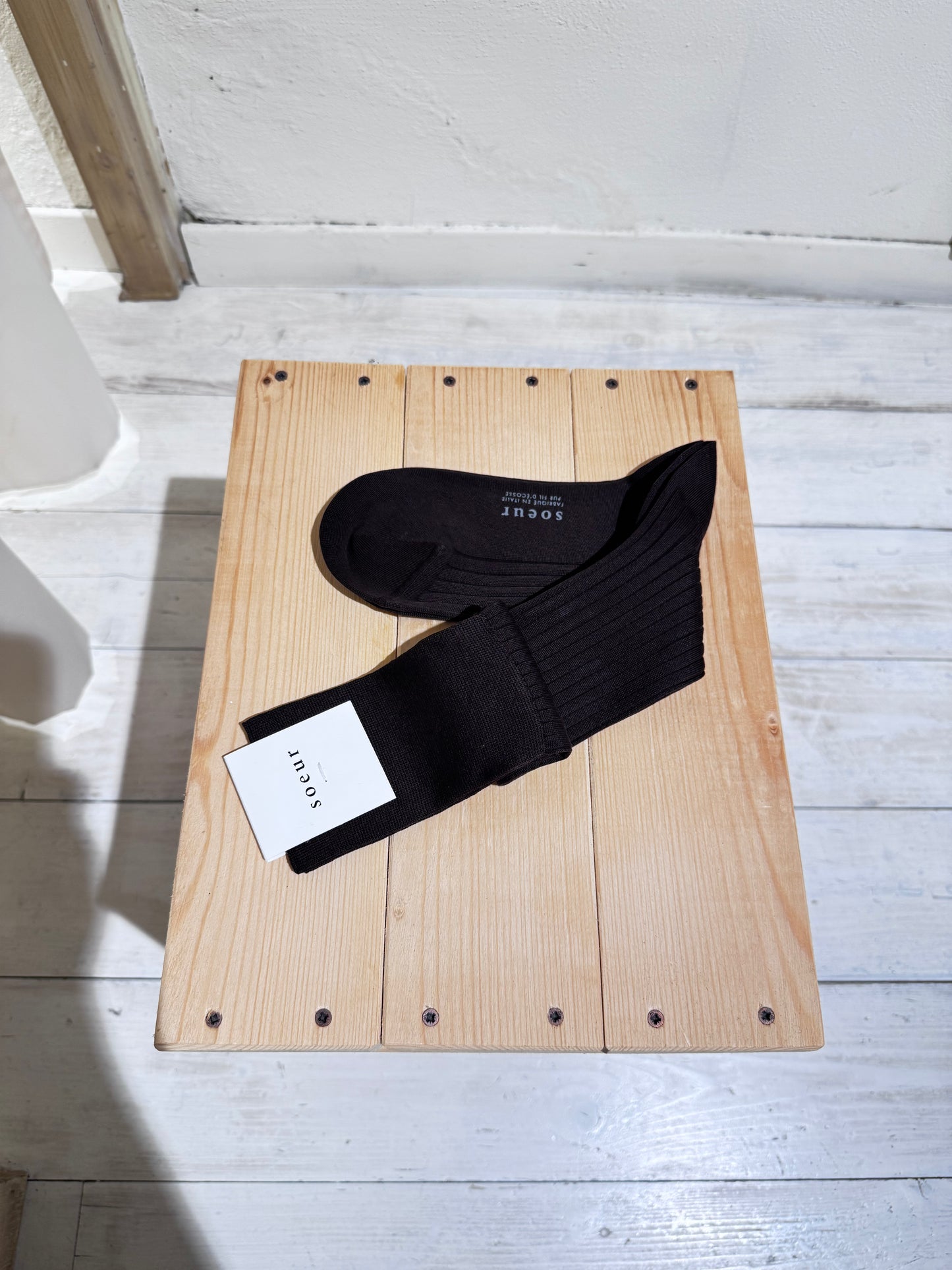 W Walk Socks - SOEUR Brown