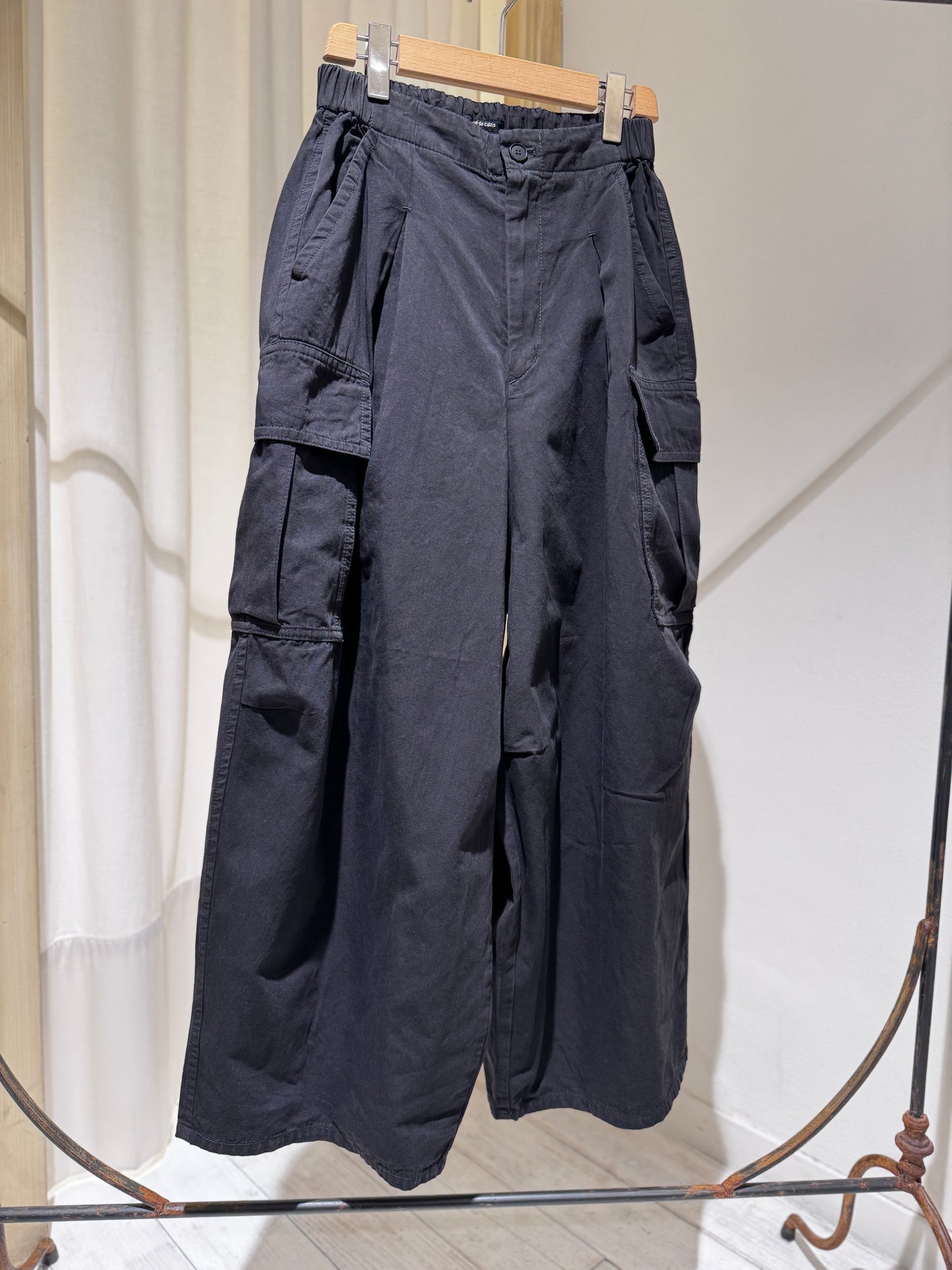 W Maxi Cargo Pant PAS DE CALAIS Black