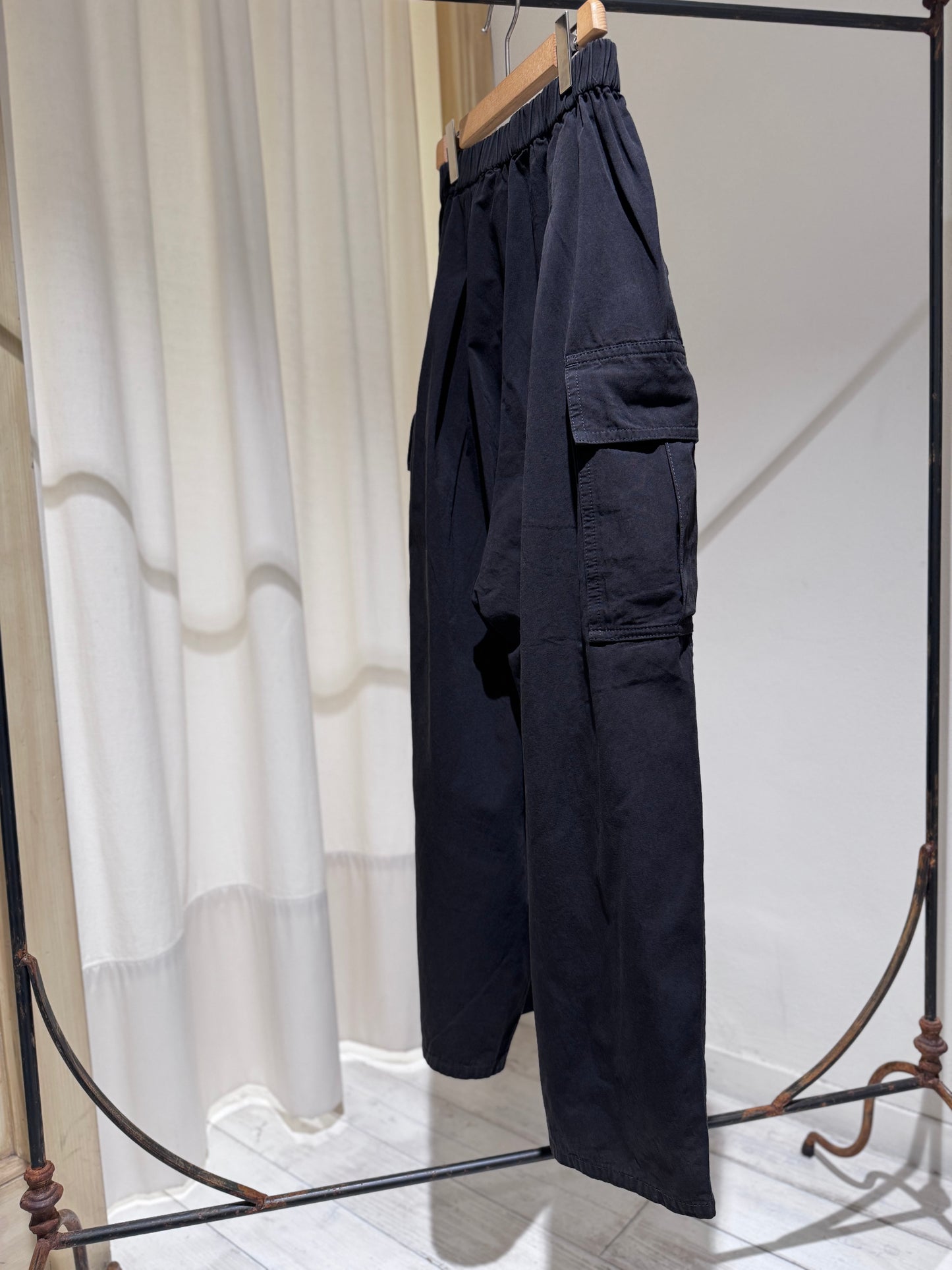 W Maxi Cargo Pant PAS DE CALAIS Black