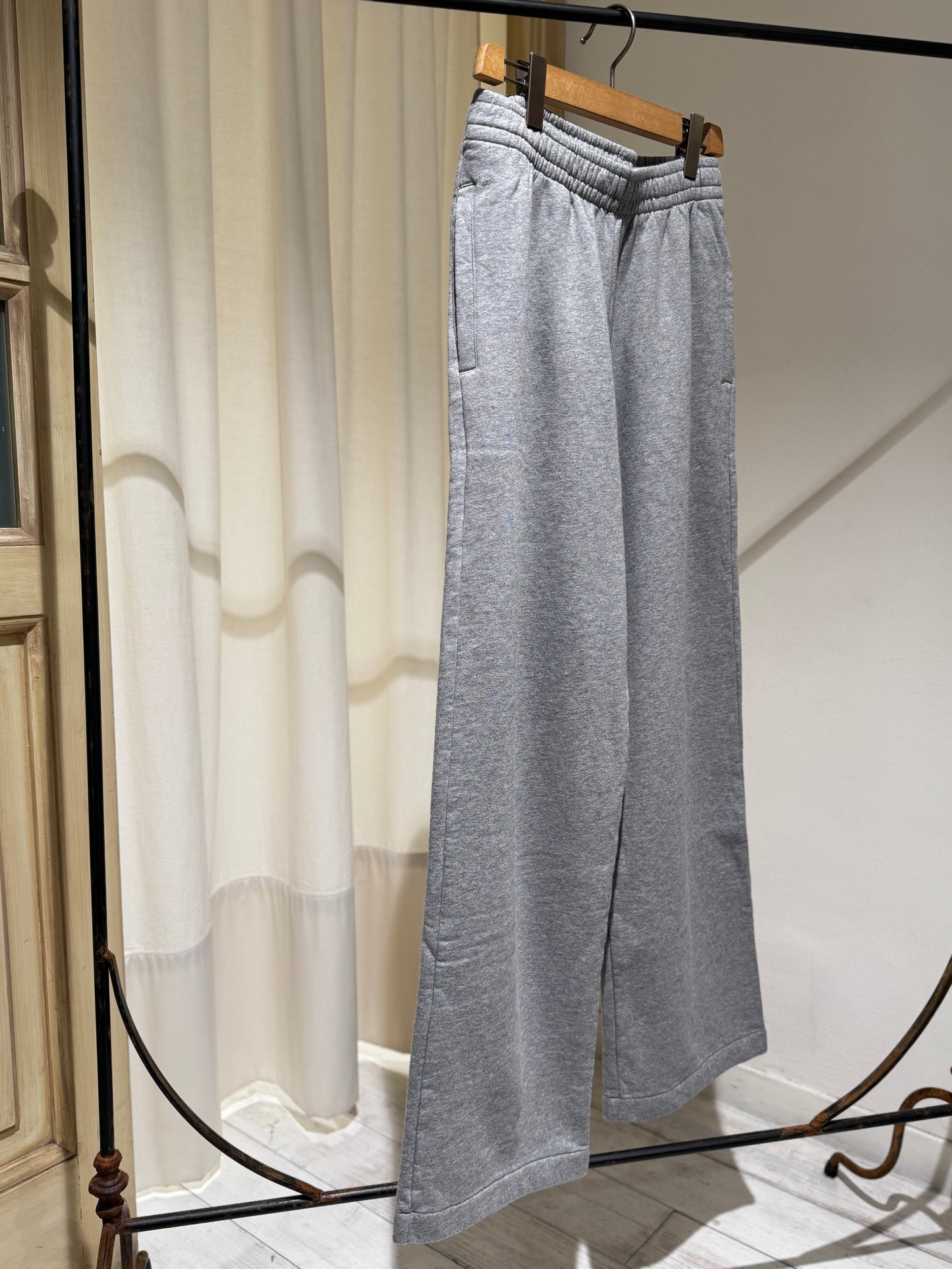 W Organic Straight Leg Sweatpants - COLORFUL STANDARD Heather Grey