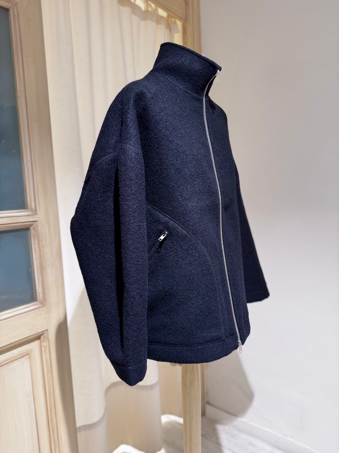 W Aaron Zip Jacket YMC - Black