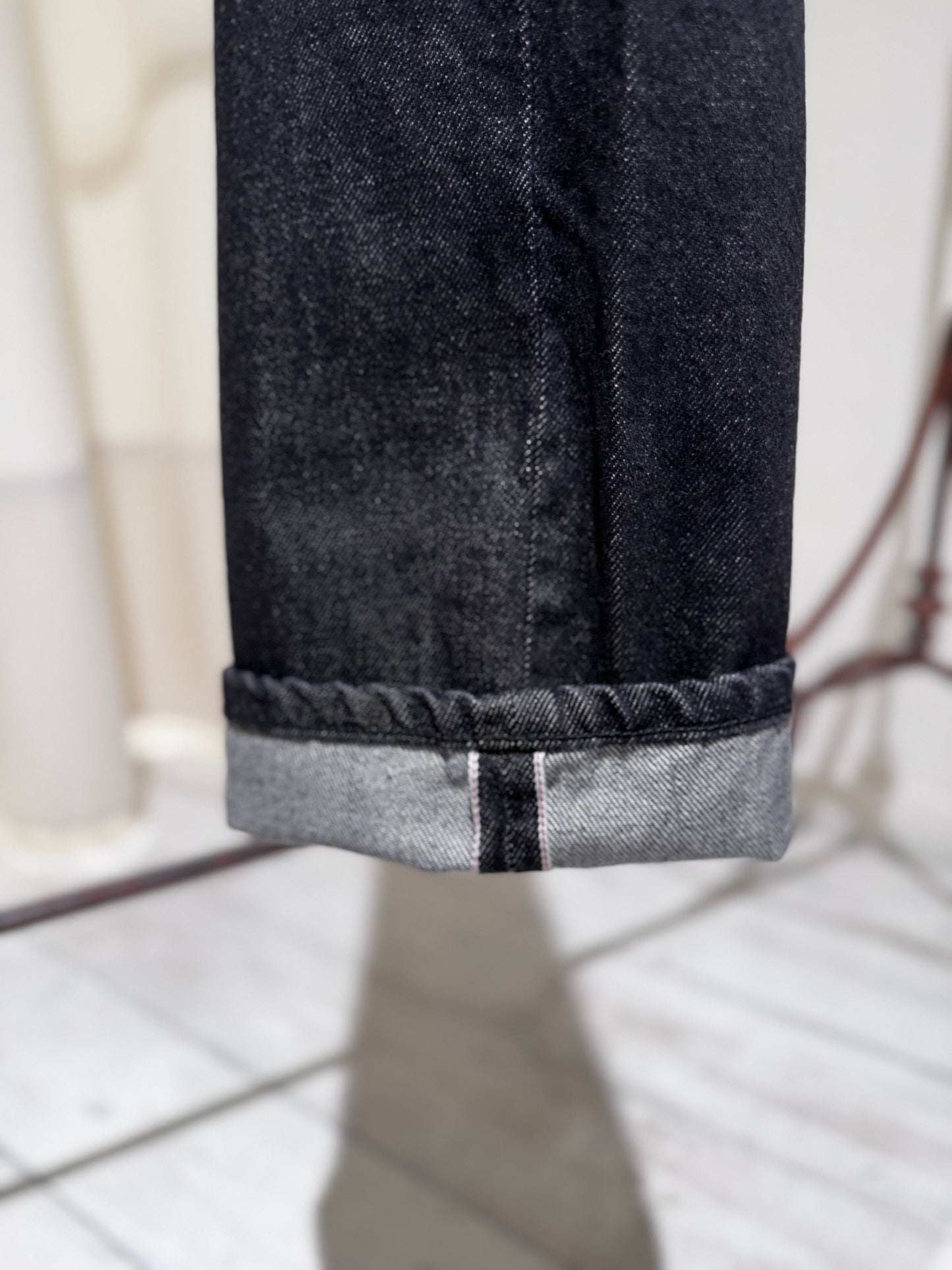 W Silver Jean Denim YMC - Black