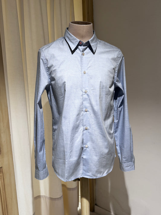M Tailored Fit Shirt PAUL SMITH - Light Blue