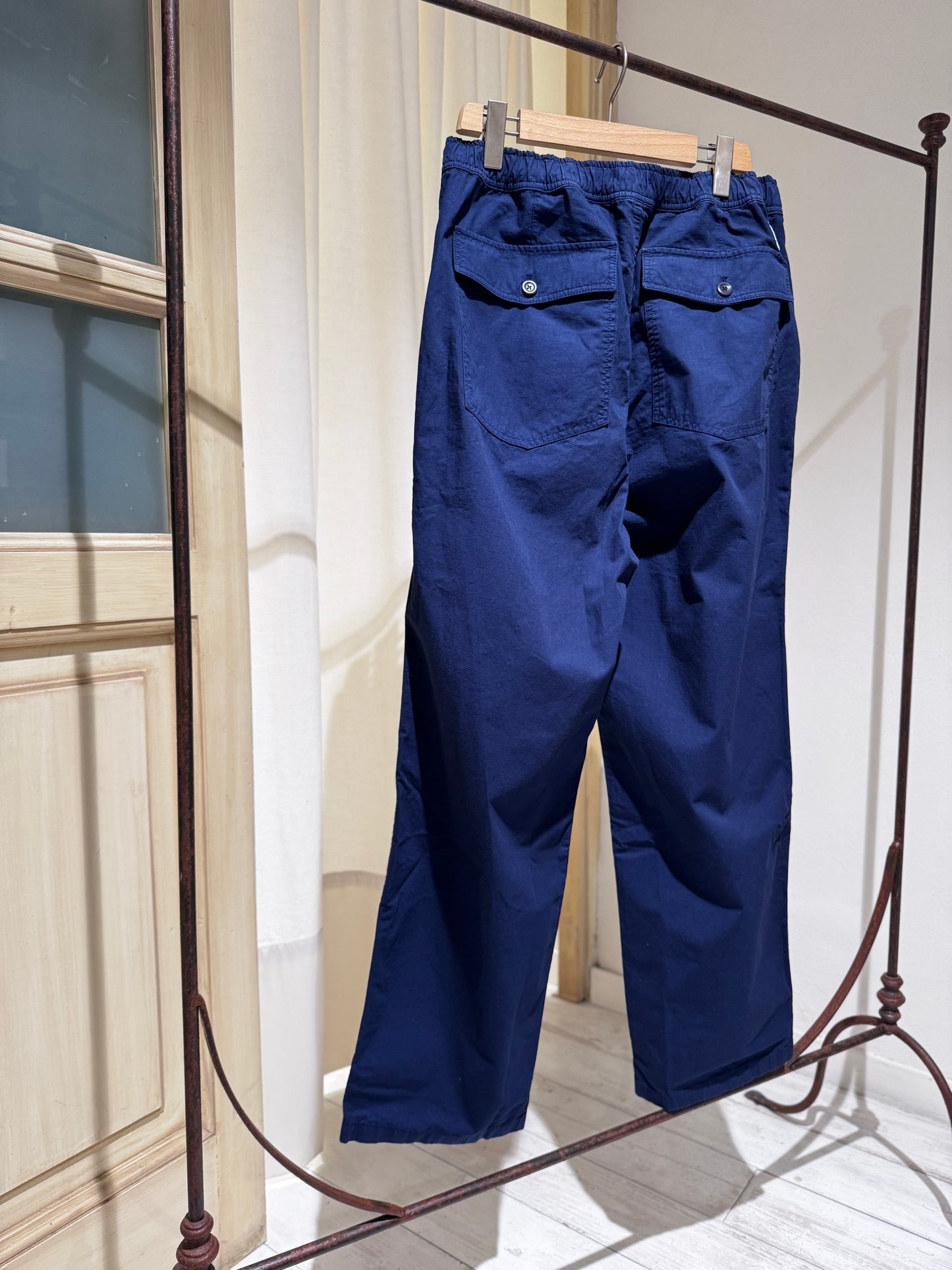 M Ragnar Relaxed Cotton Ripstop Pant NORSE PROJECTS - Blue Workwear