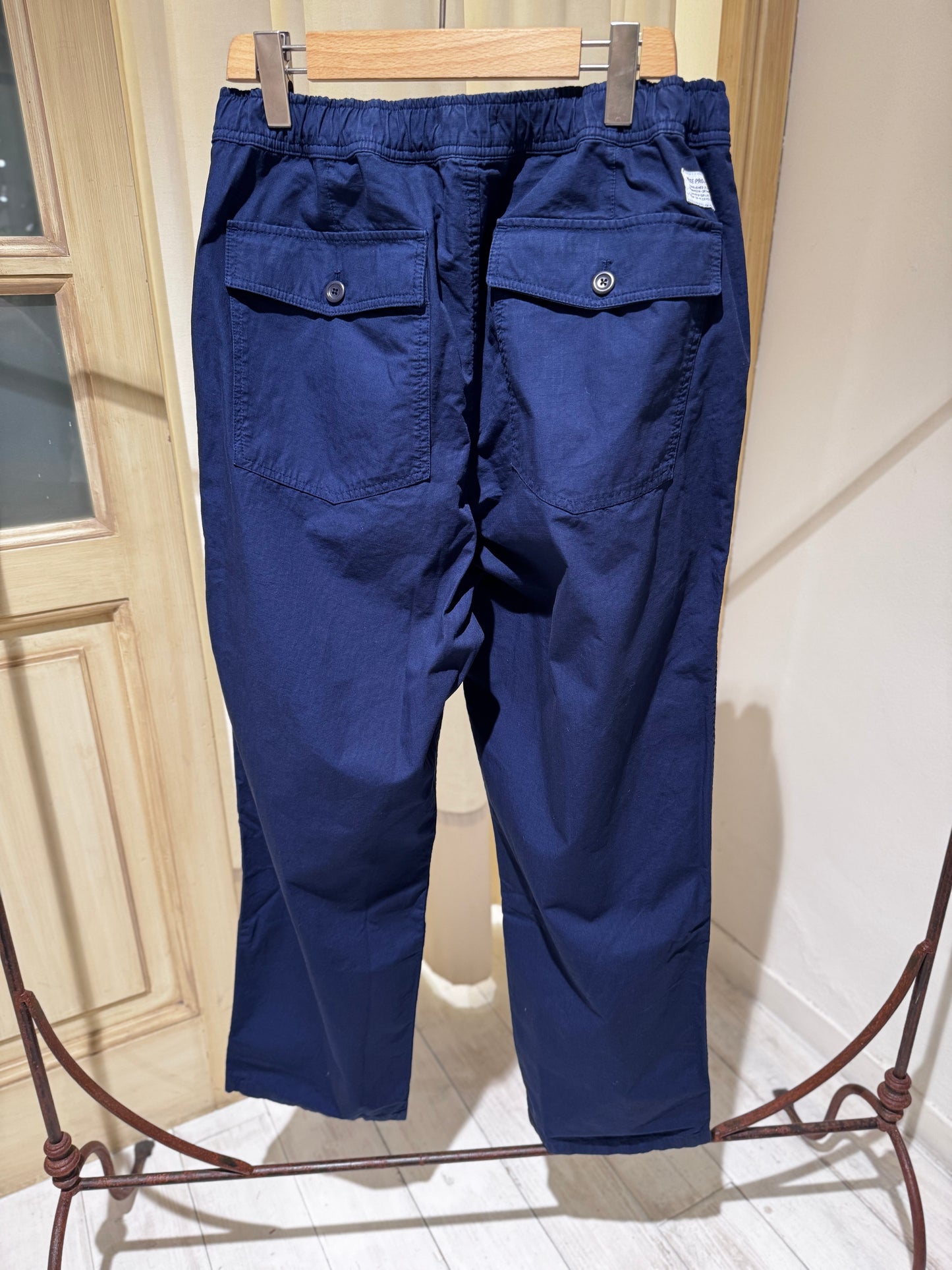M Ragnar Relaxed Cotton Ripstop Pant NORSE PROJECTS - Blue Workwear