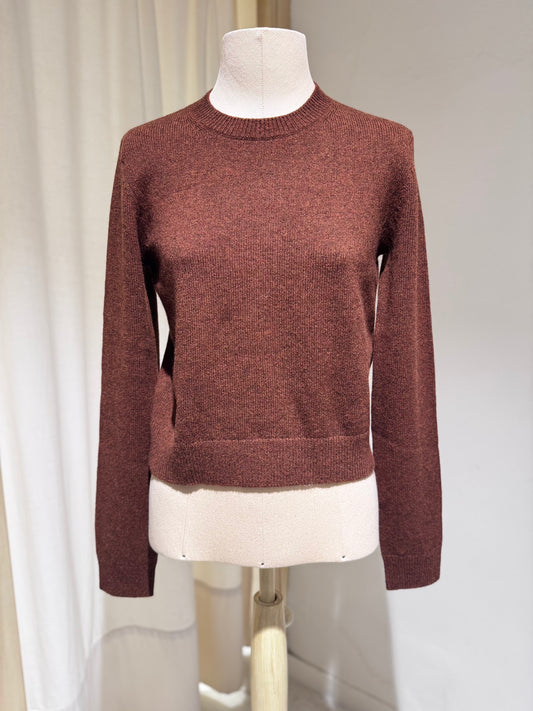 W Spag slim cashmere sweater - BELLEROSE - Suede