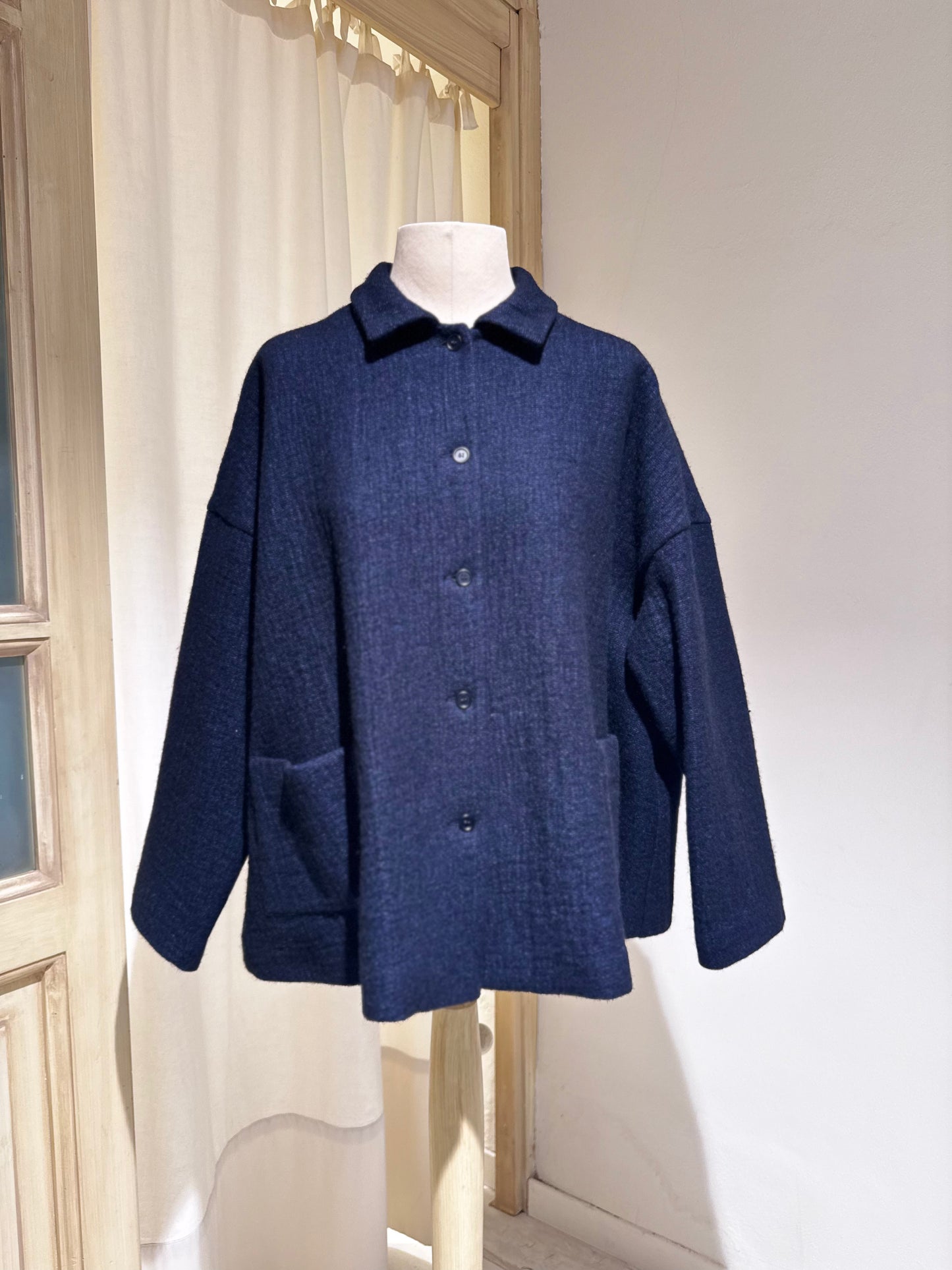 W Jacket APUNTOB Blue/Black