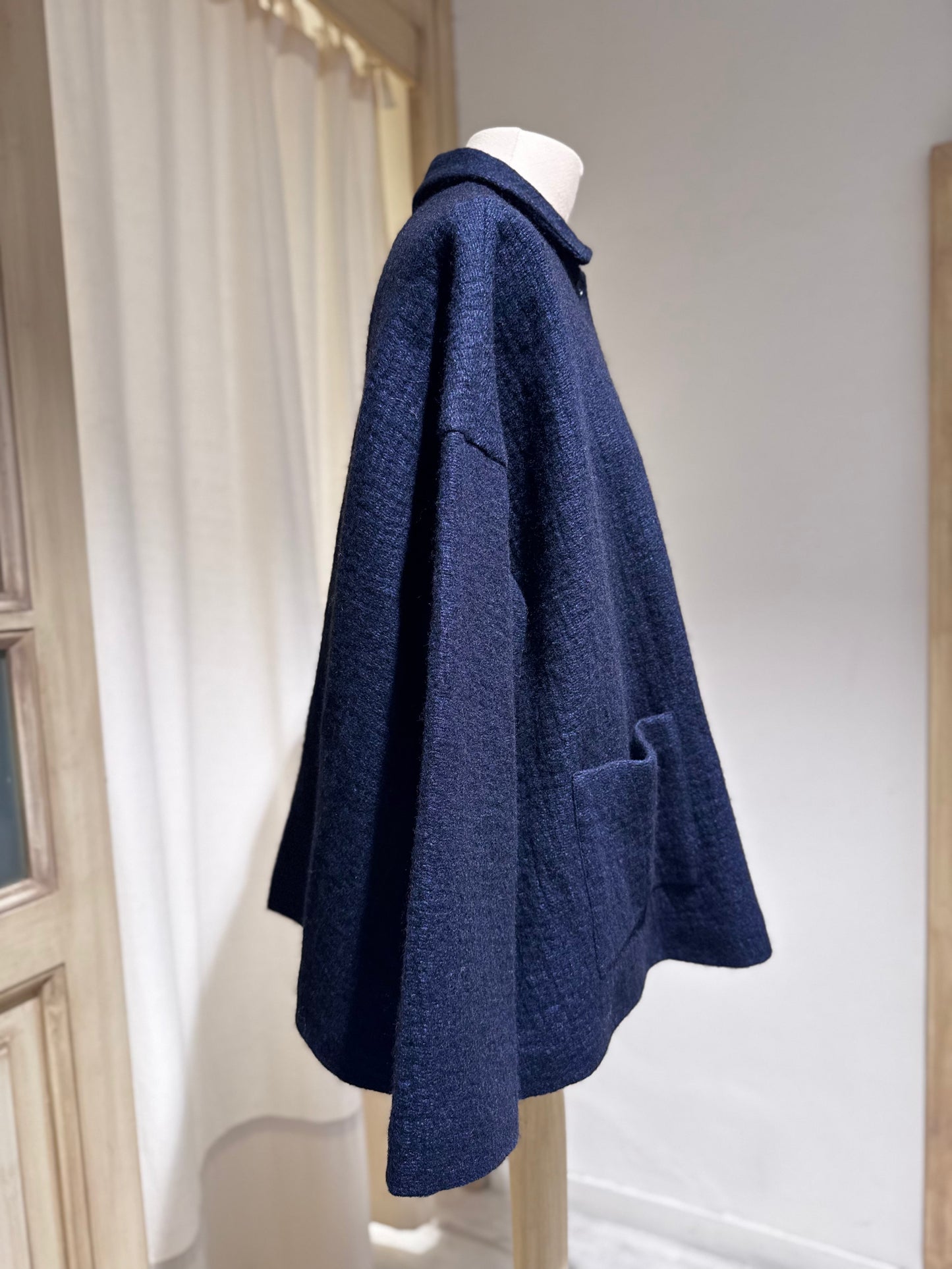 W Jacket APUNTOB Blue/Black