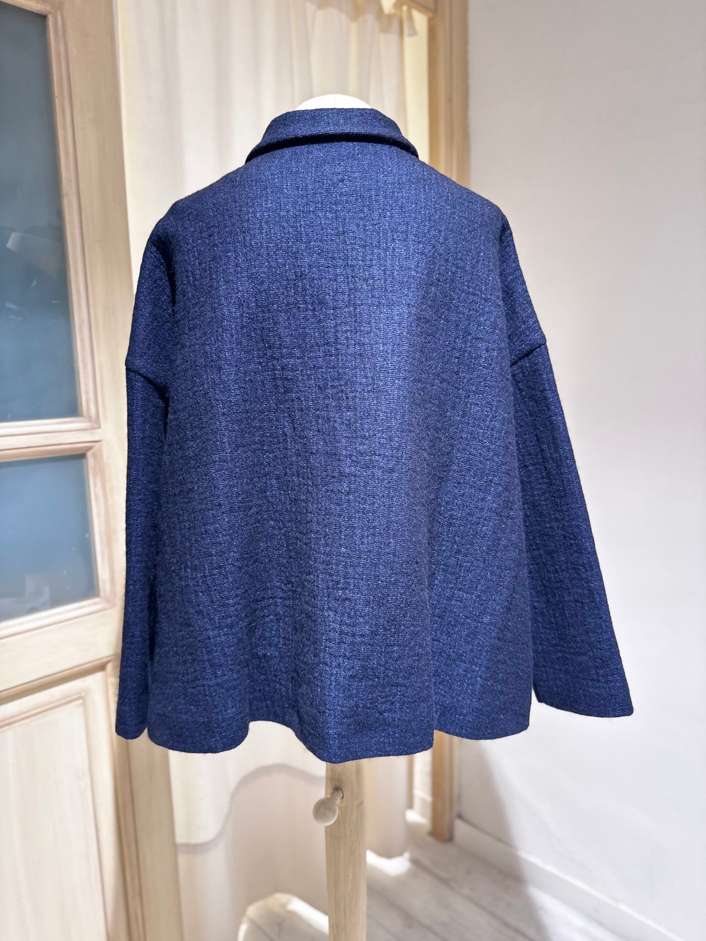 W Jacket APUNTOB Blue/Black