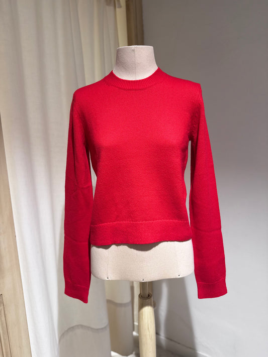 W Spag slim cashmere sweater - BELLEROSE - Red