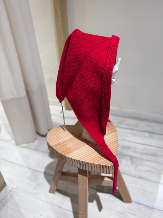 W WOOL FOULARD - PCNQ - RED