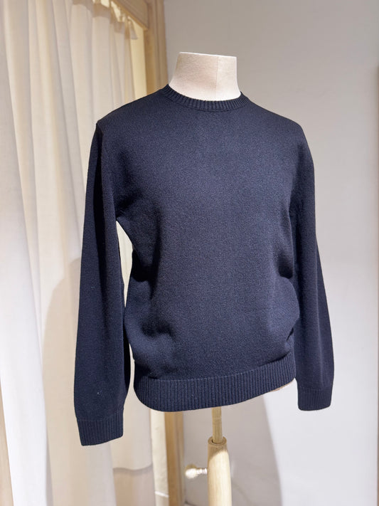 M Classic Merino Wool Crew - COLORFUL STANDARD - Deep Black