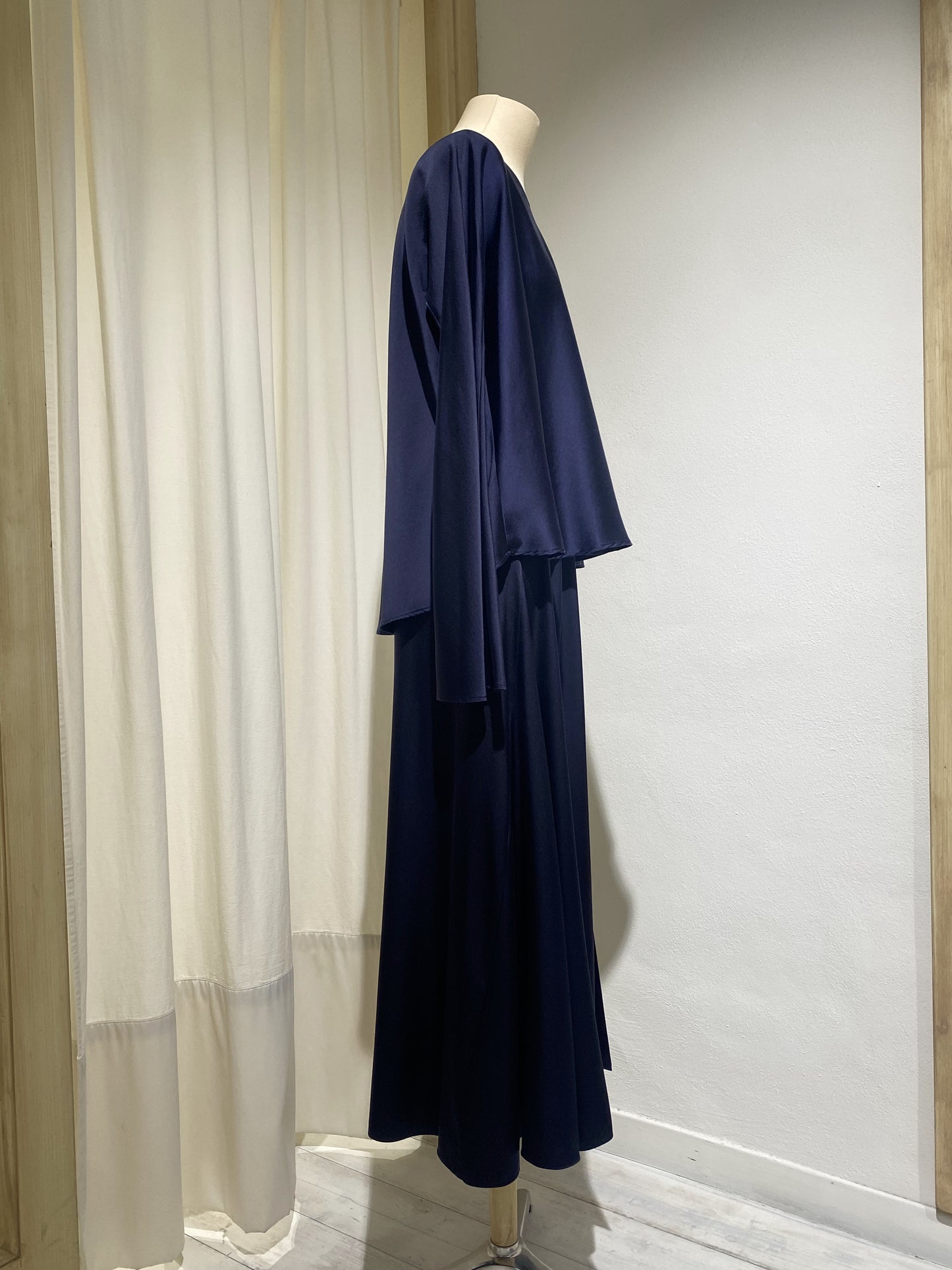 W BLOUSE FORTE FORTE blusa in raso di seta stretch