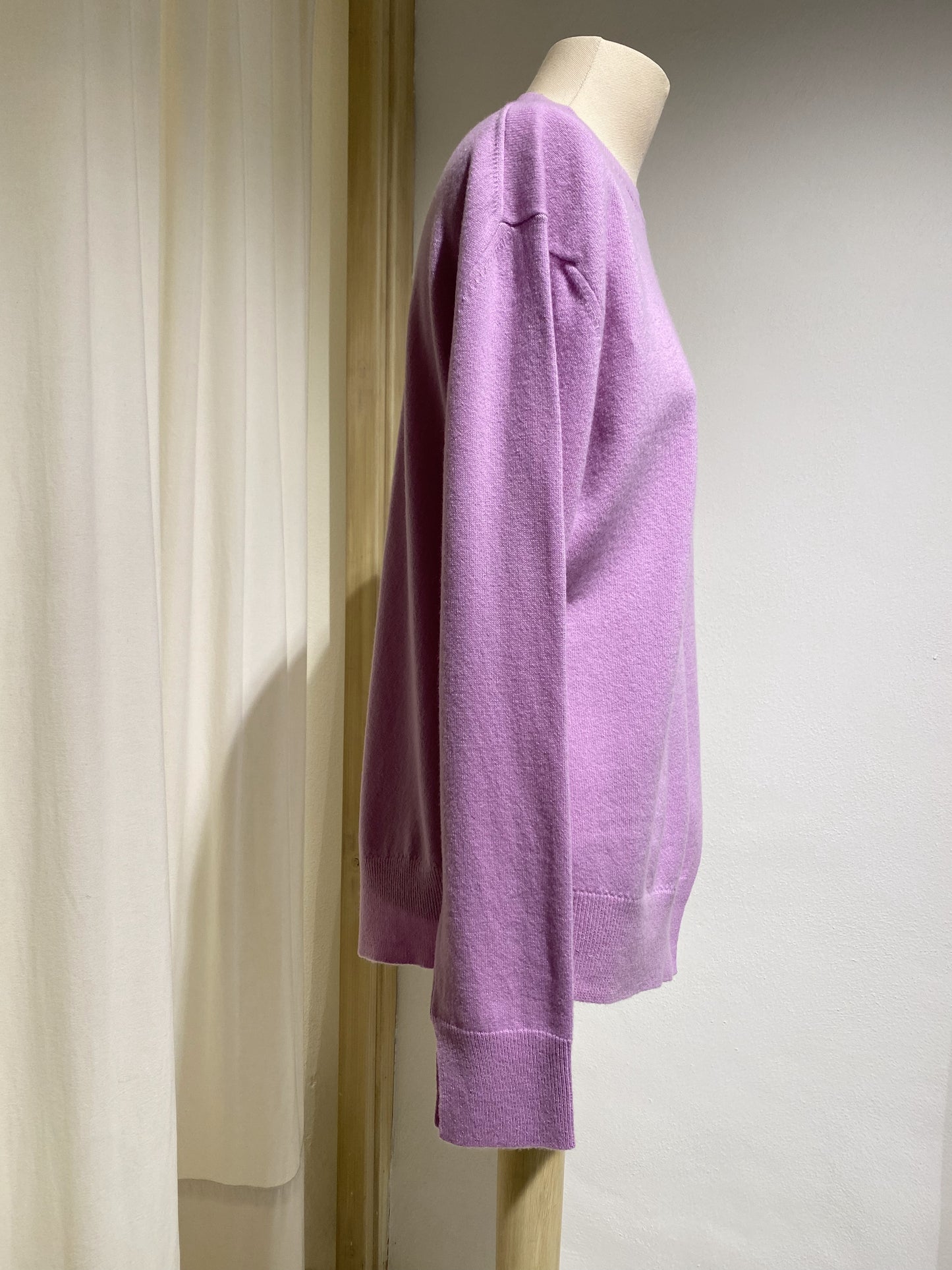 W SANPO ASIMETRIC CREW NECK KNIT STUDIO NICHOLSON