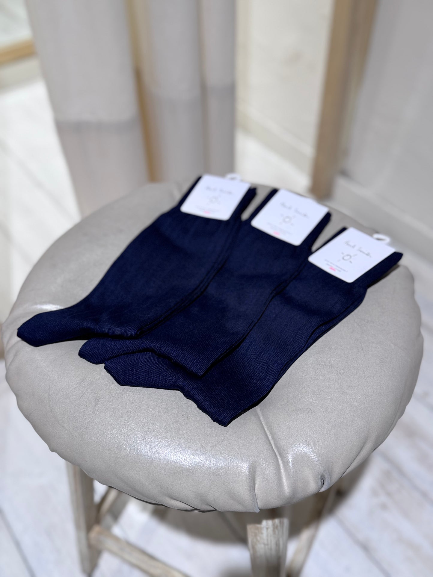 M CLASSIC RIB SOCK - PAUL SMITH - NAVY BLUE