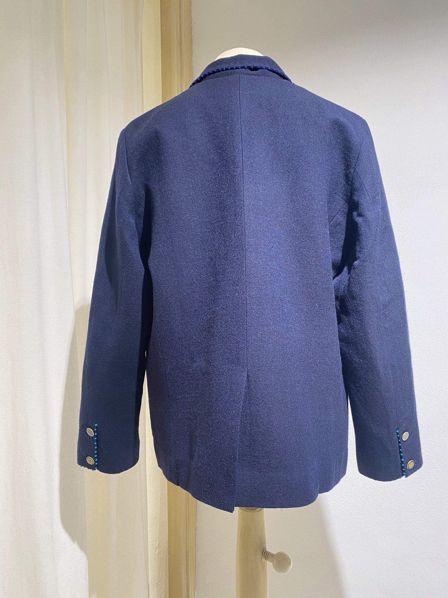 W BLAZER PÉRO DOUBLE CHEST NAVY BLUE