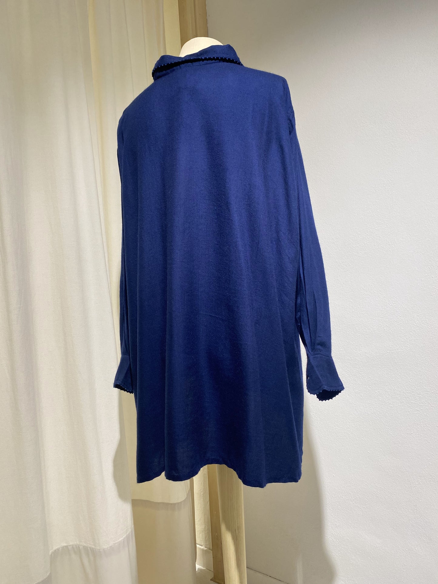 W SHIRT LONG SLEEVE PÉRO NAVY BLUE