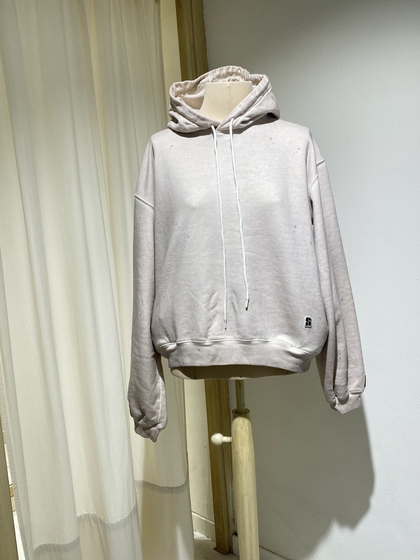 W SWEATSHIRT HOODIE STAND ALONÉ BEIGE