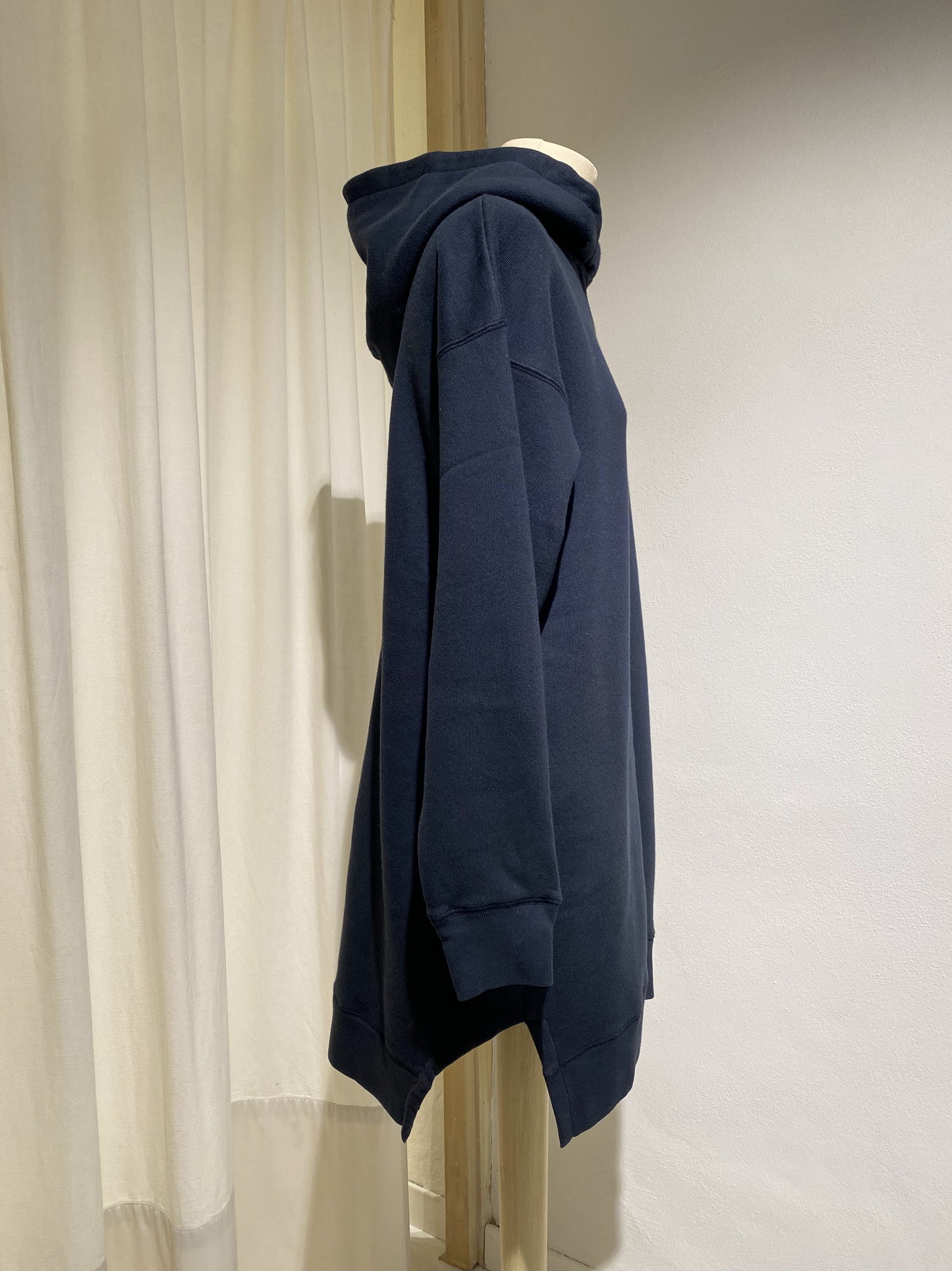 W HOODIE SWEATER DRESS BELLEROSE BLUE AMERICA