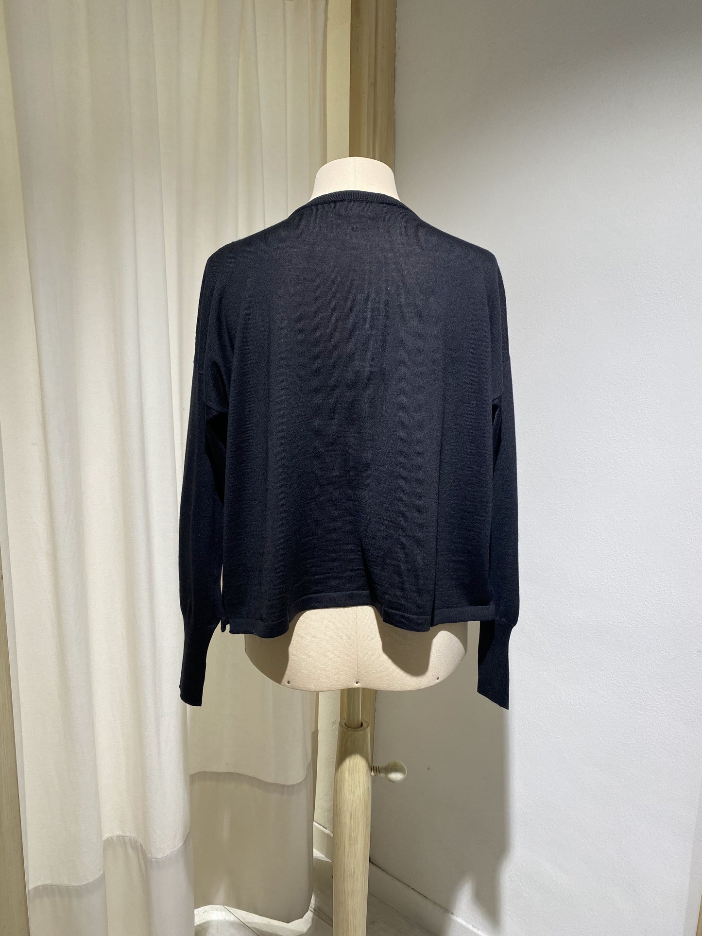 W CARDIGAN KNIT MA RY YA BLACK