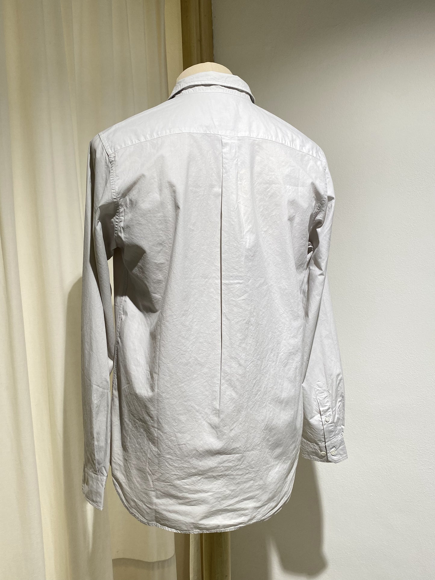M OSVALD COTTON TENCEL SHIRT NORSE PROJECTS MARBLE WHITE
