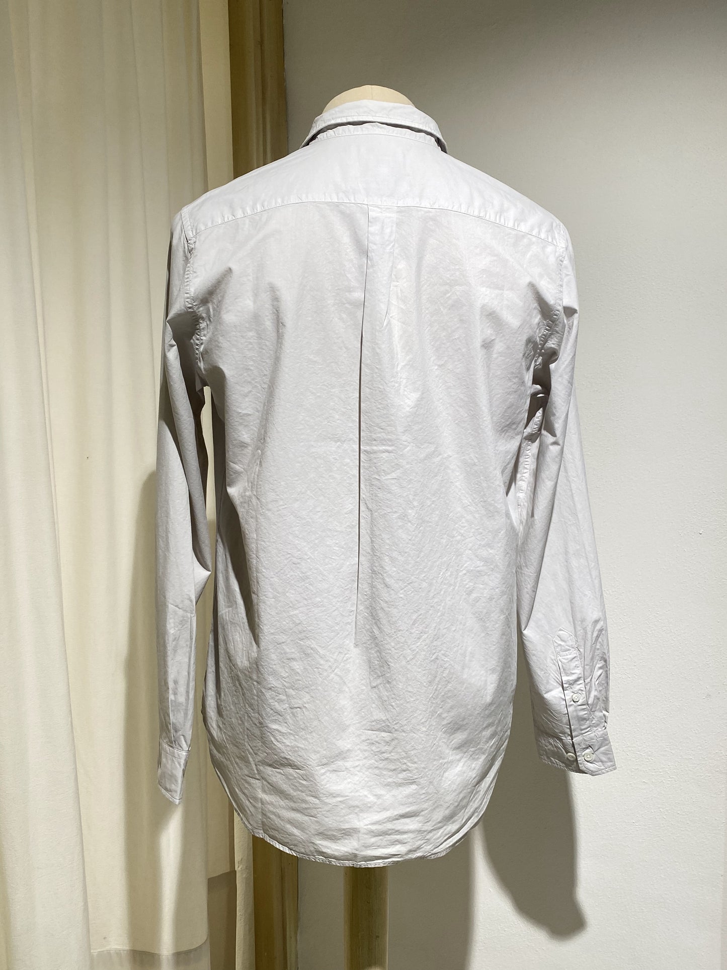 M OSVALD COTTON TENCEL SHIRT NORSE PROJECTS MARBLE WHITE