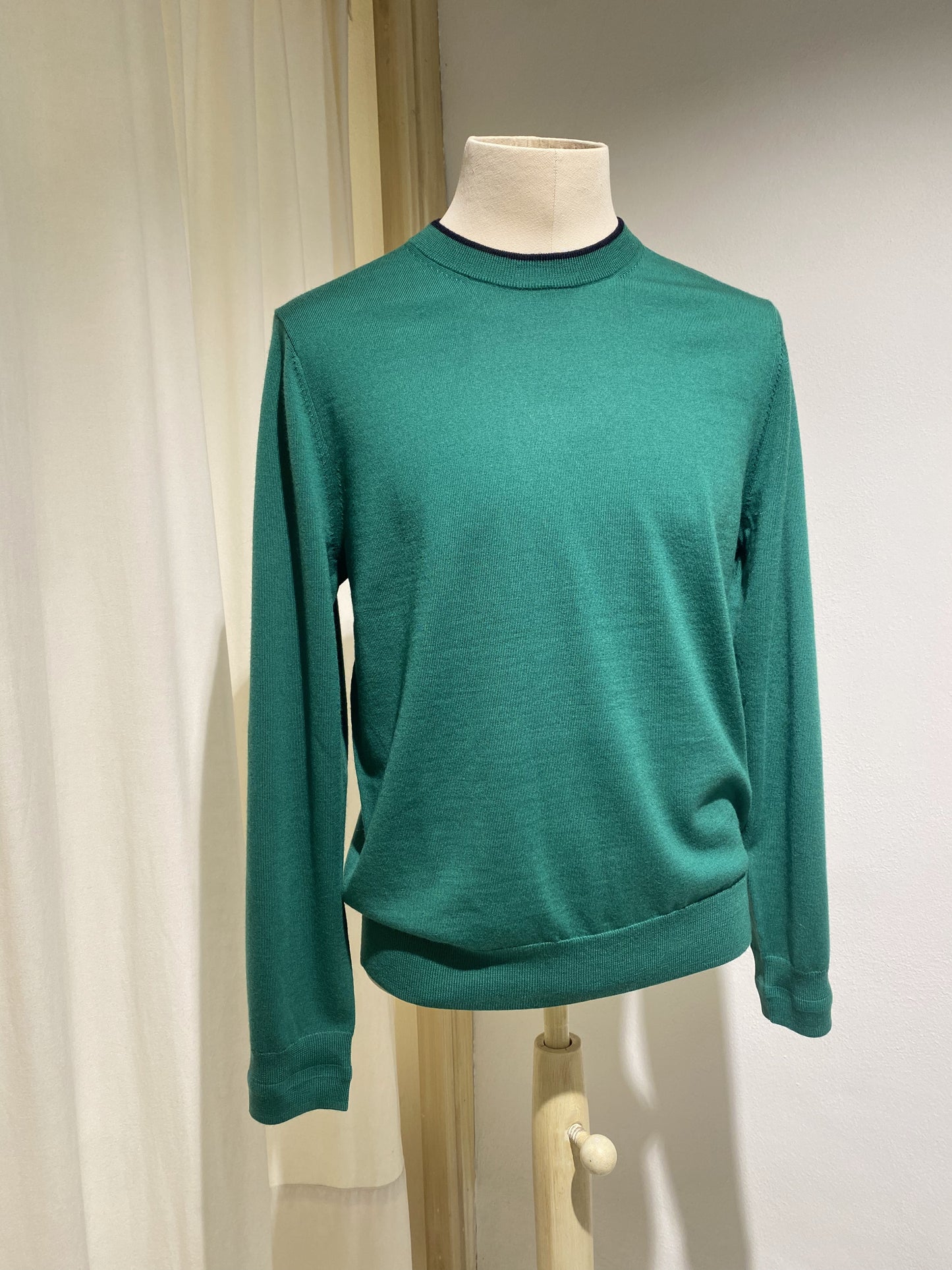 M KNITWEAR ROUND NECK PS PAUL SMITH PINE GREEN