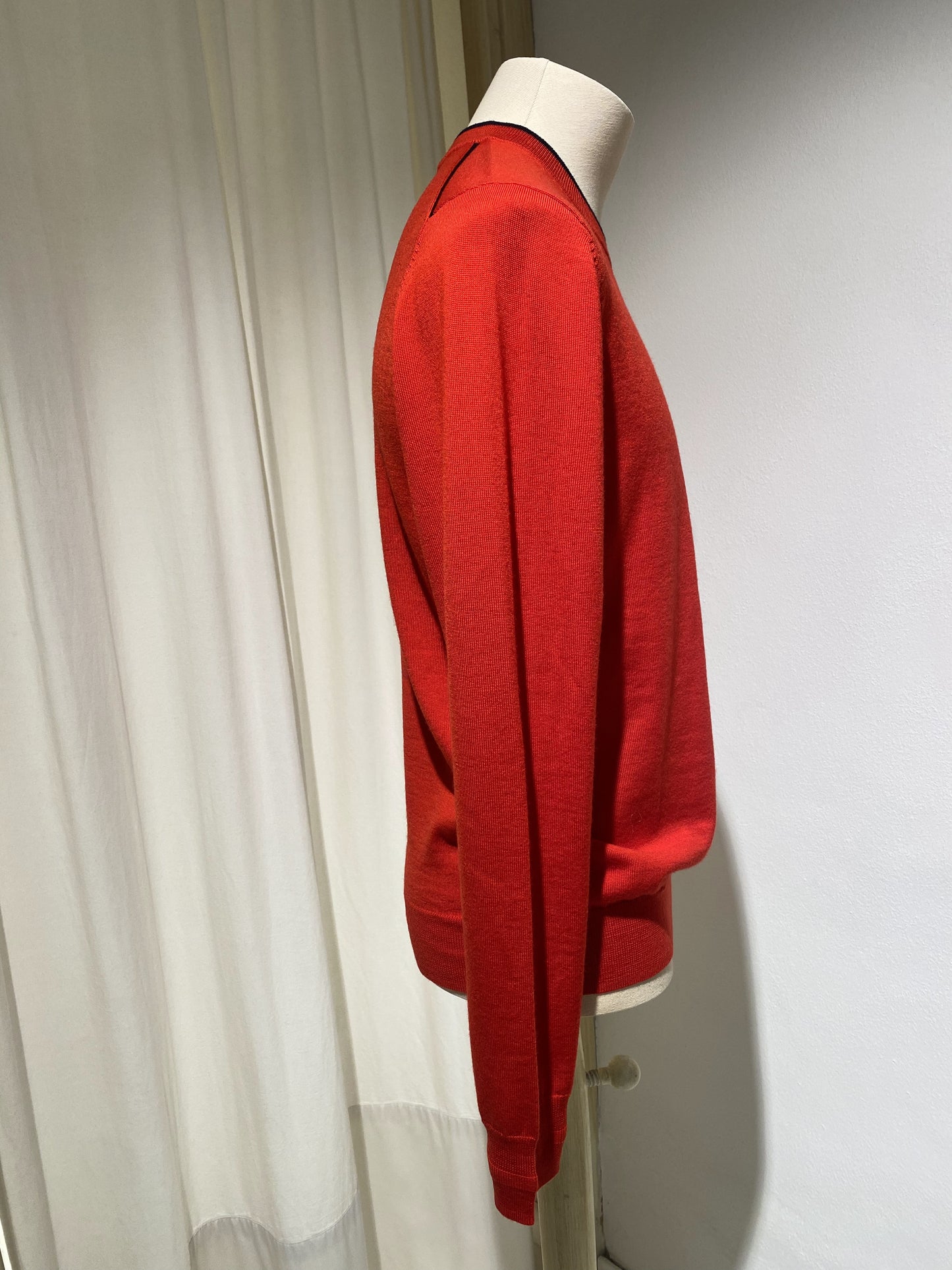 M KNITWEAR ROUND NECK PS PAUL SMITH RED