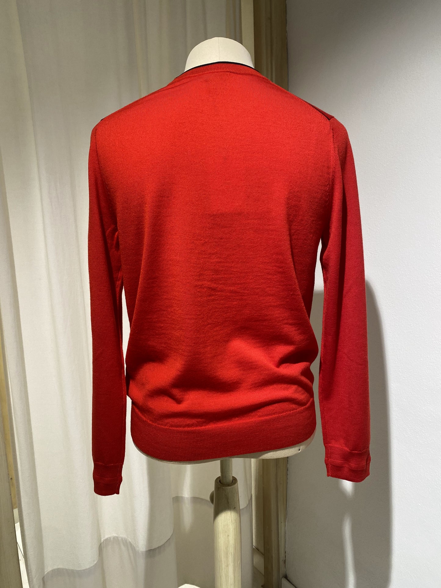 M KNITWEAR ROUND NECK PS PAUL SMITH RED