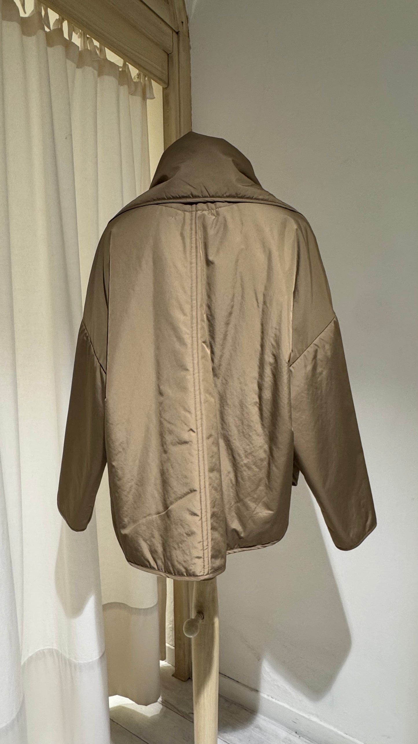 W - Filled Kimono Jacket - FORTE FORTE - Honey