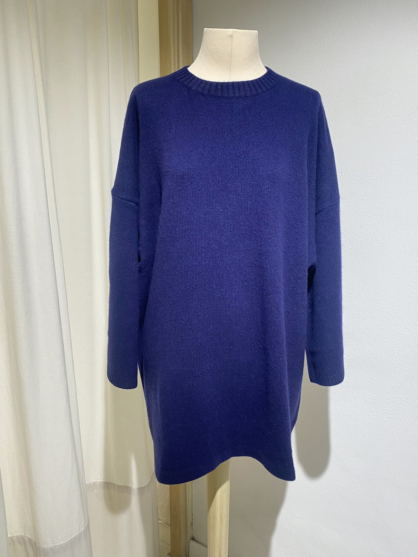 W GABODY DRESS KNITWEAR BELLEROSE BLUE AMERICA