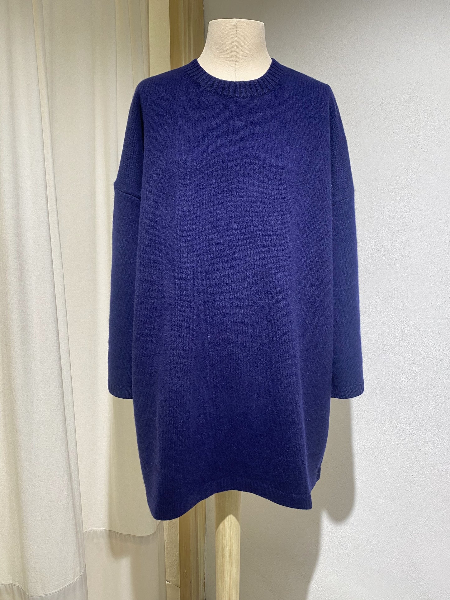 W GABODY DRESS KNITWEAR BELLEROSE BLUE AMERICA