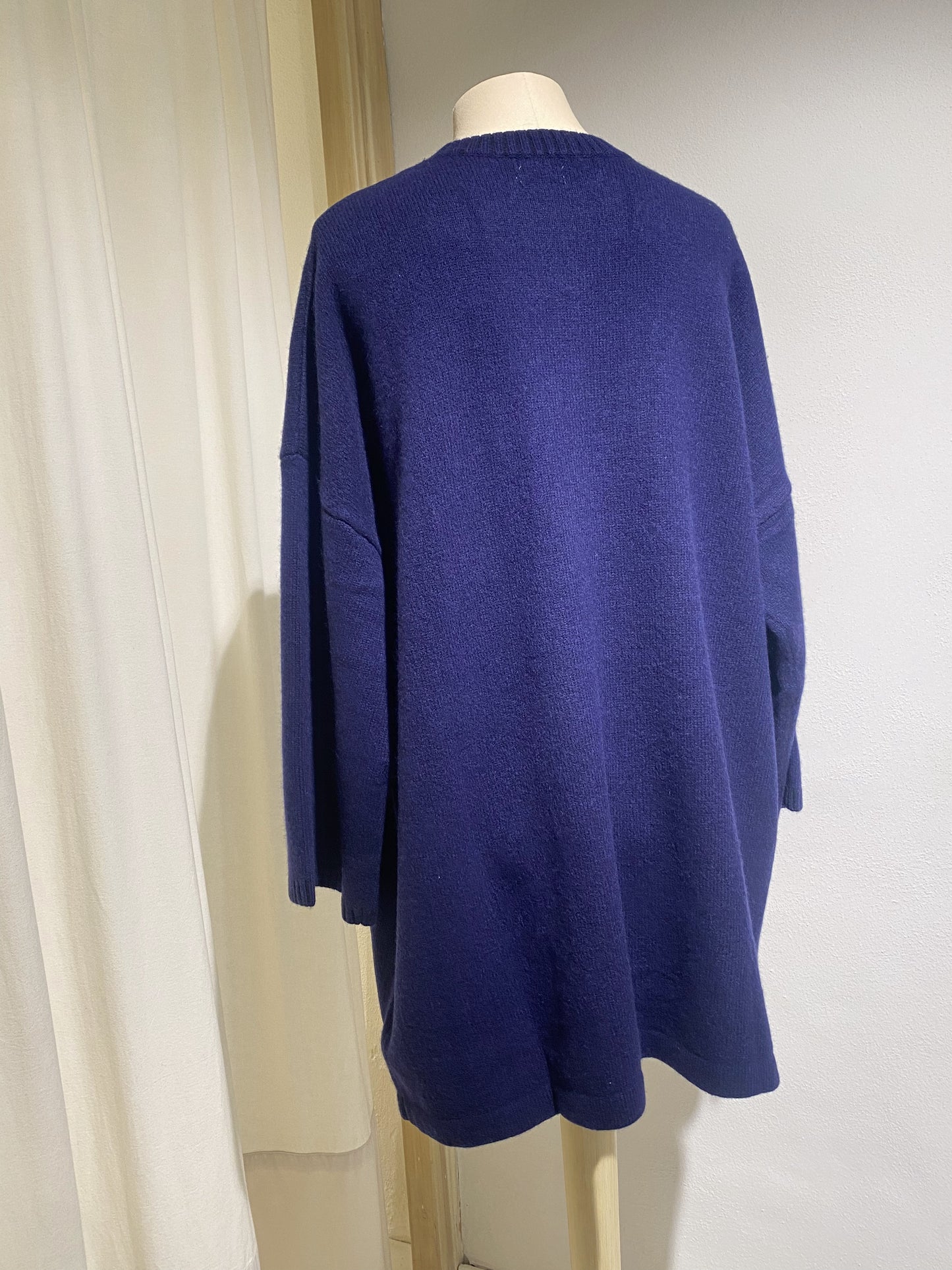 W GABODY DRESS KNITWEAR BELLEROSE BLUE AMERICA