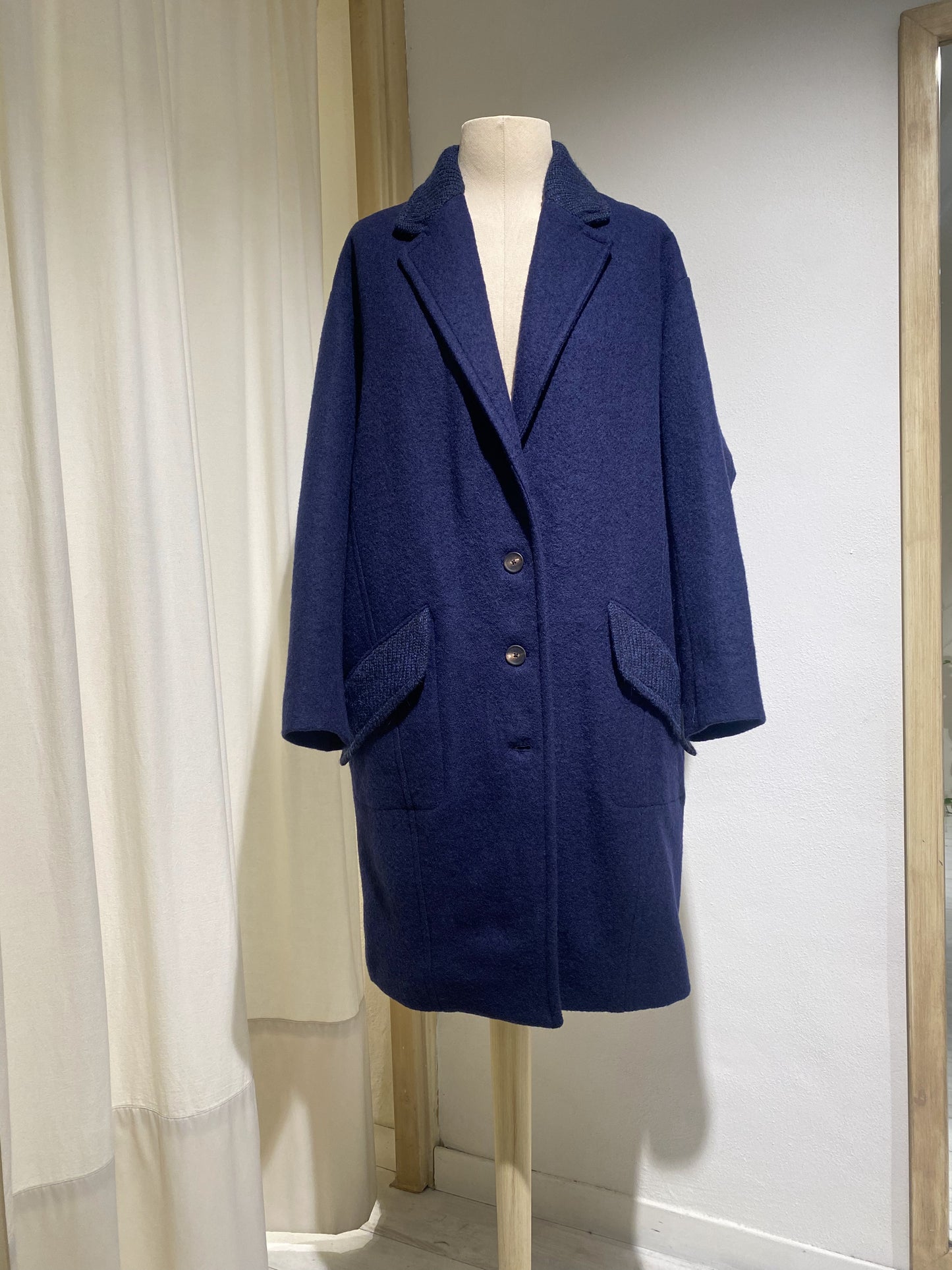 W CLARISSA COAT BELLEROSE NAVY BLUE