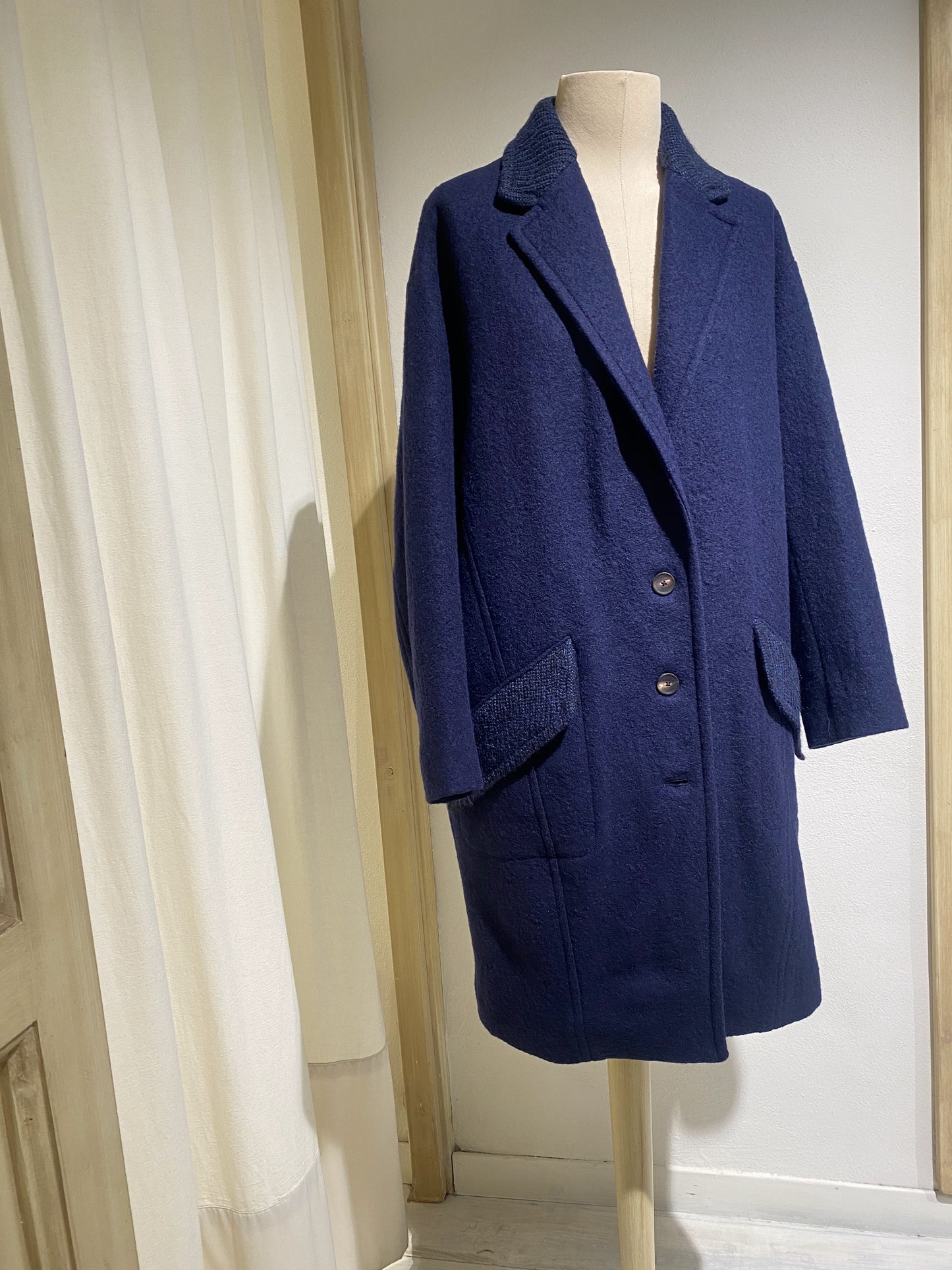 W CLARISSA COAT BELLEROSE NAVY BLUE