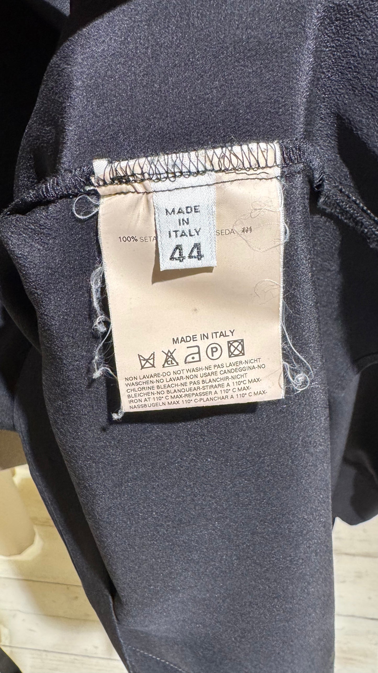 W - Shirt - MAISON MARGIELA ARTISANAL Collection - Year 1999 - Black