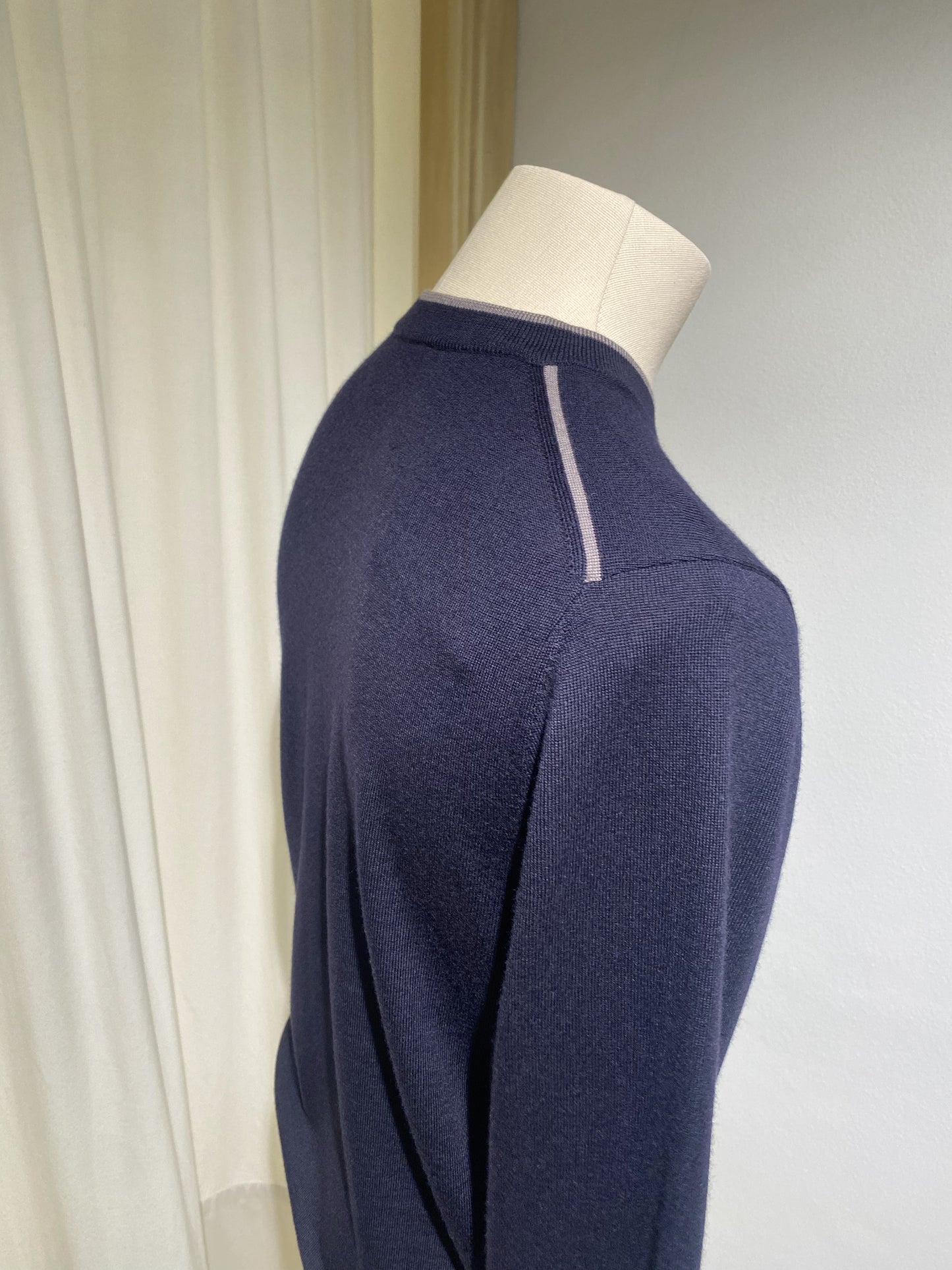 M KNITWEAR ROUND NECK PS PAUL SMITH DARK NAVY