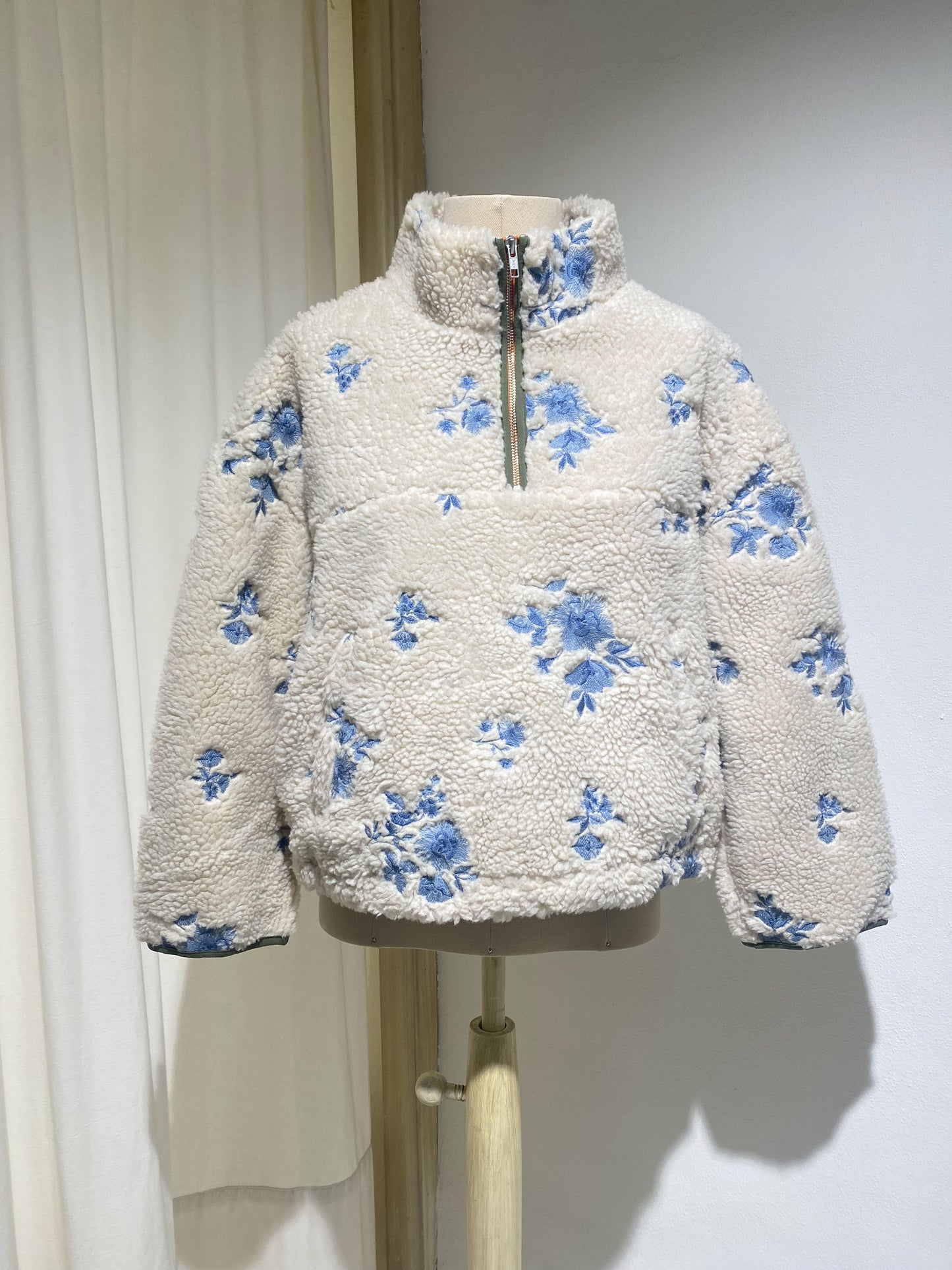 W NILOU JACKET BELLEROSE MILK/SKY EMBROIDERY