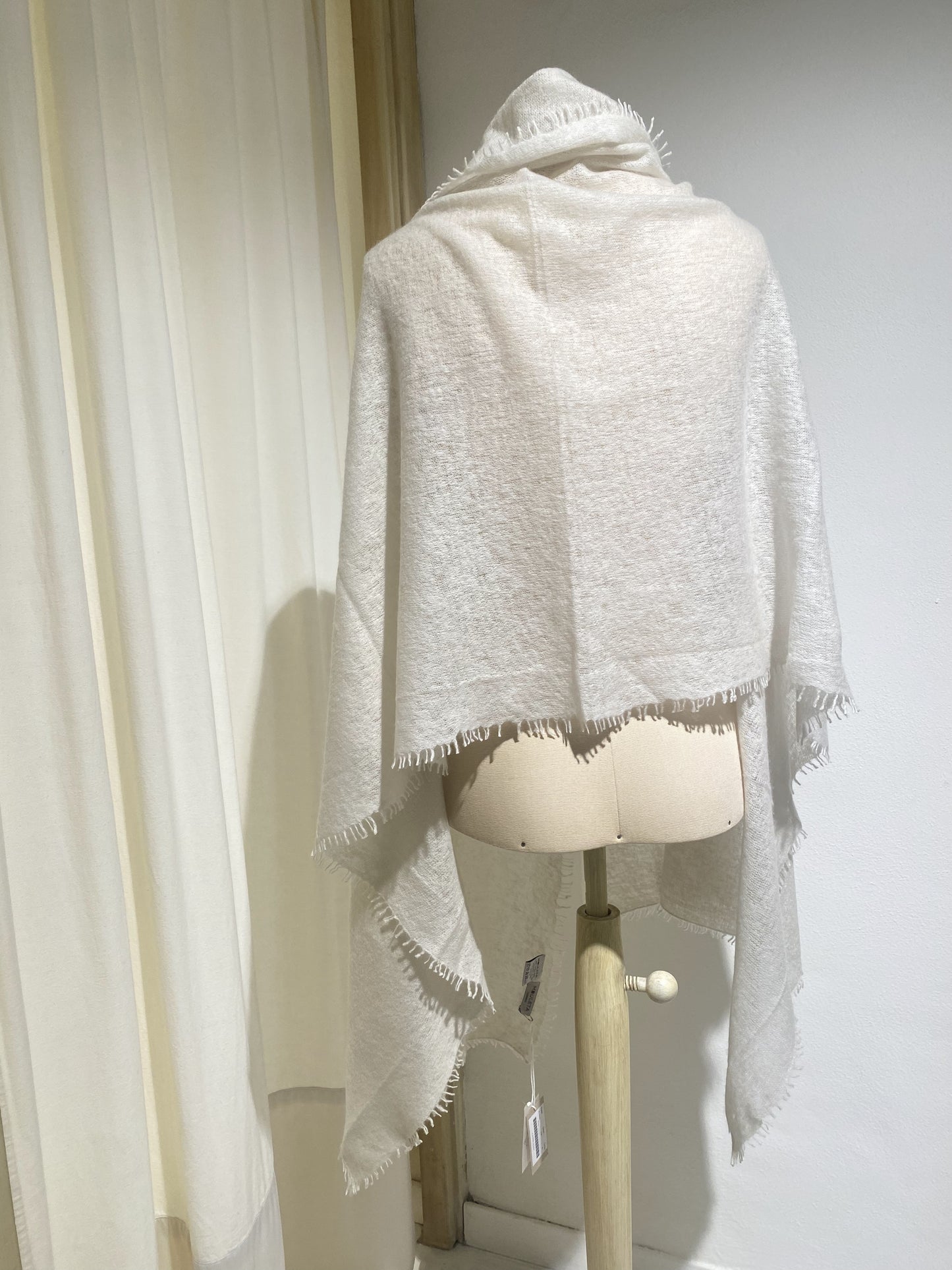 W SCARF MILK MOULETA