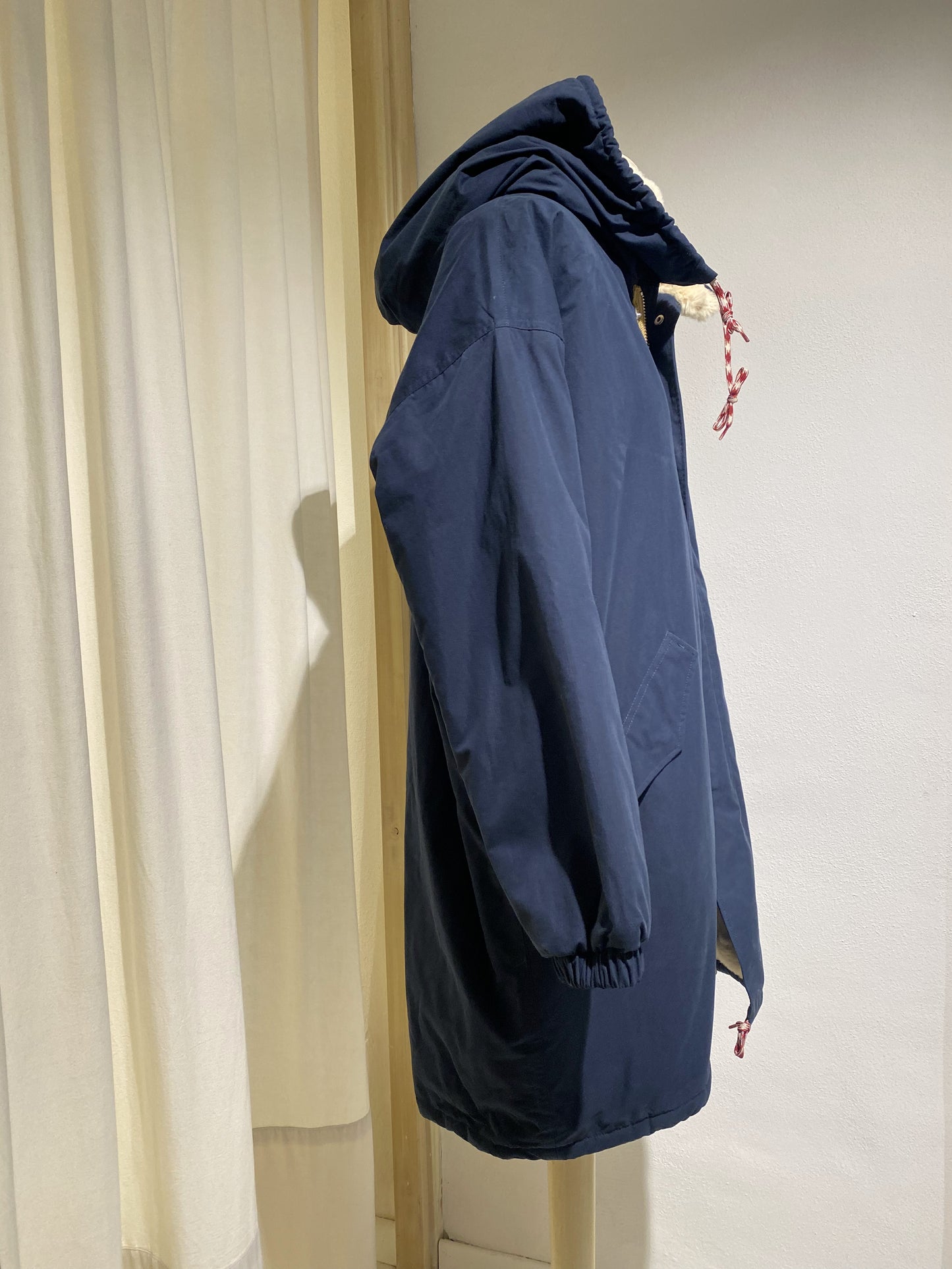 W LAOS PARKA BELLEROSE NAVY