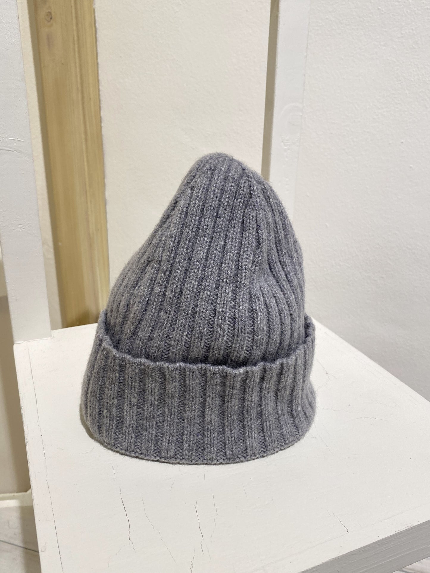 W BEANIE HAT DANIELE FIESOLI HEATHER GREY