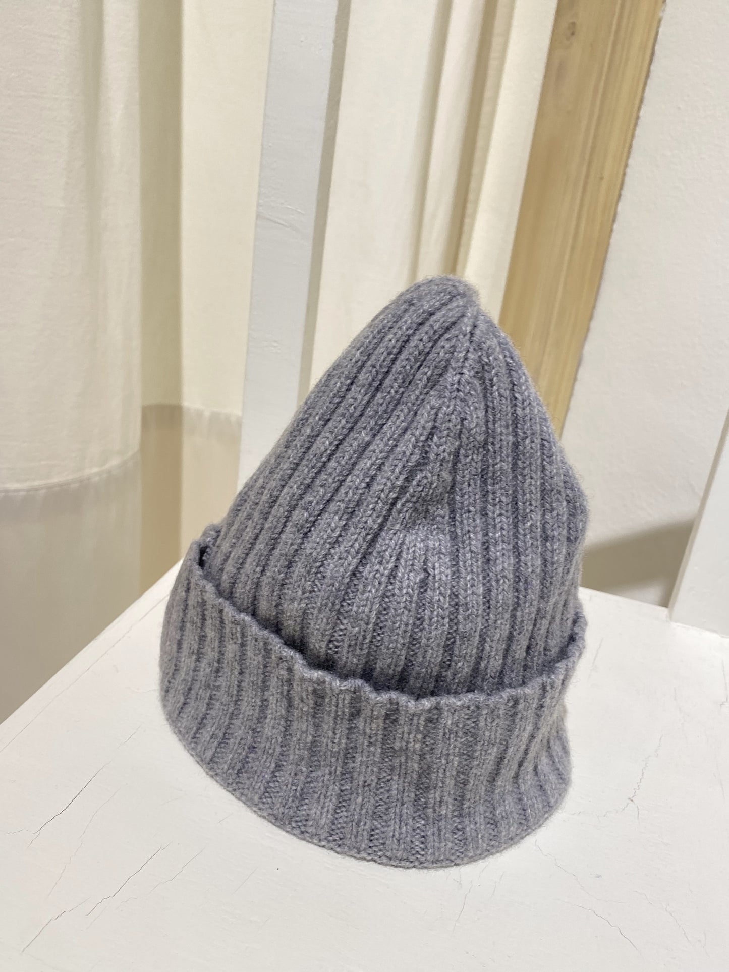 W BEANIE HAT DANIELE FIESOLI HEATHER GREY