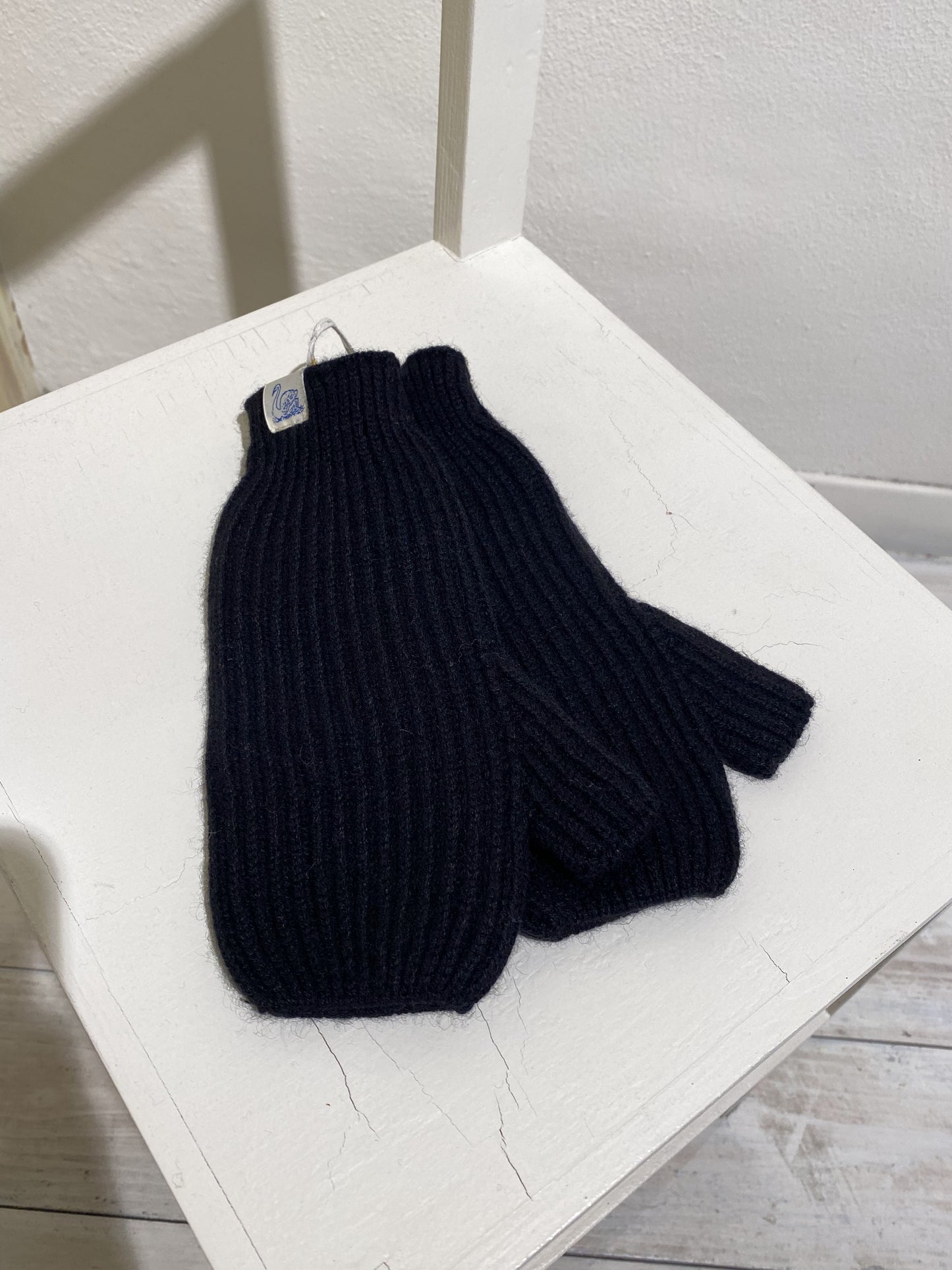 W NO FINGER GLOVES MERZ B SCHAWNEN - BLACK