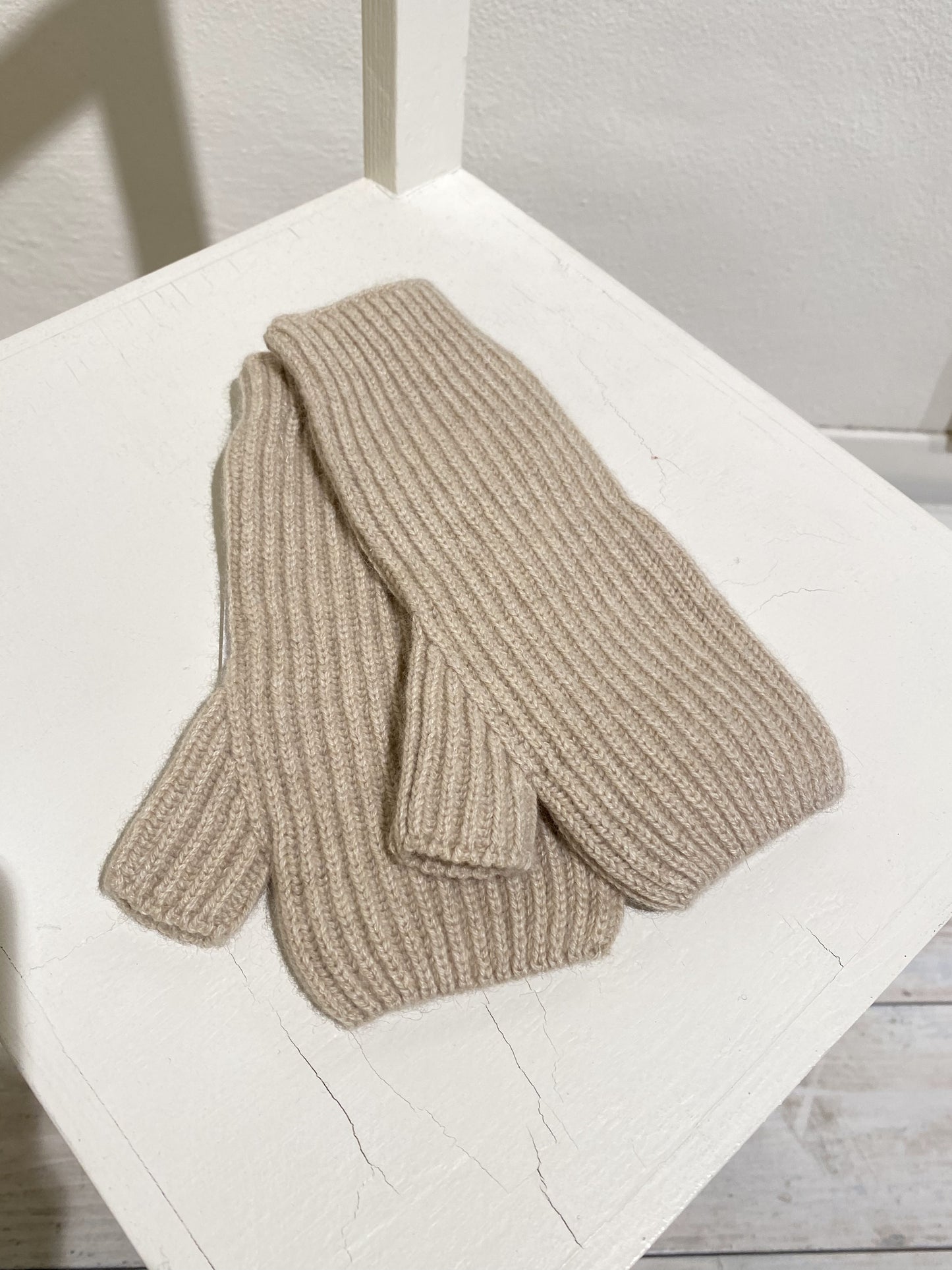 W NO FINGER GLOVES MERZ B SCHAWNEN - NATURAL