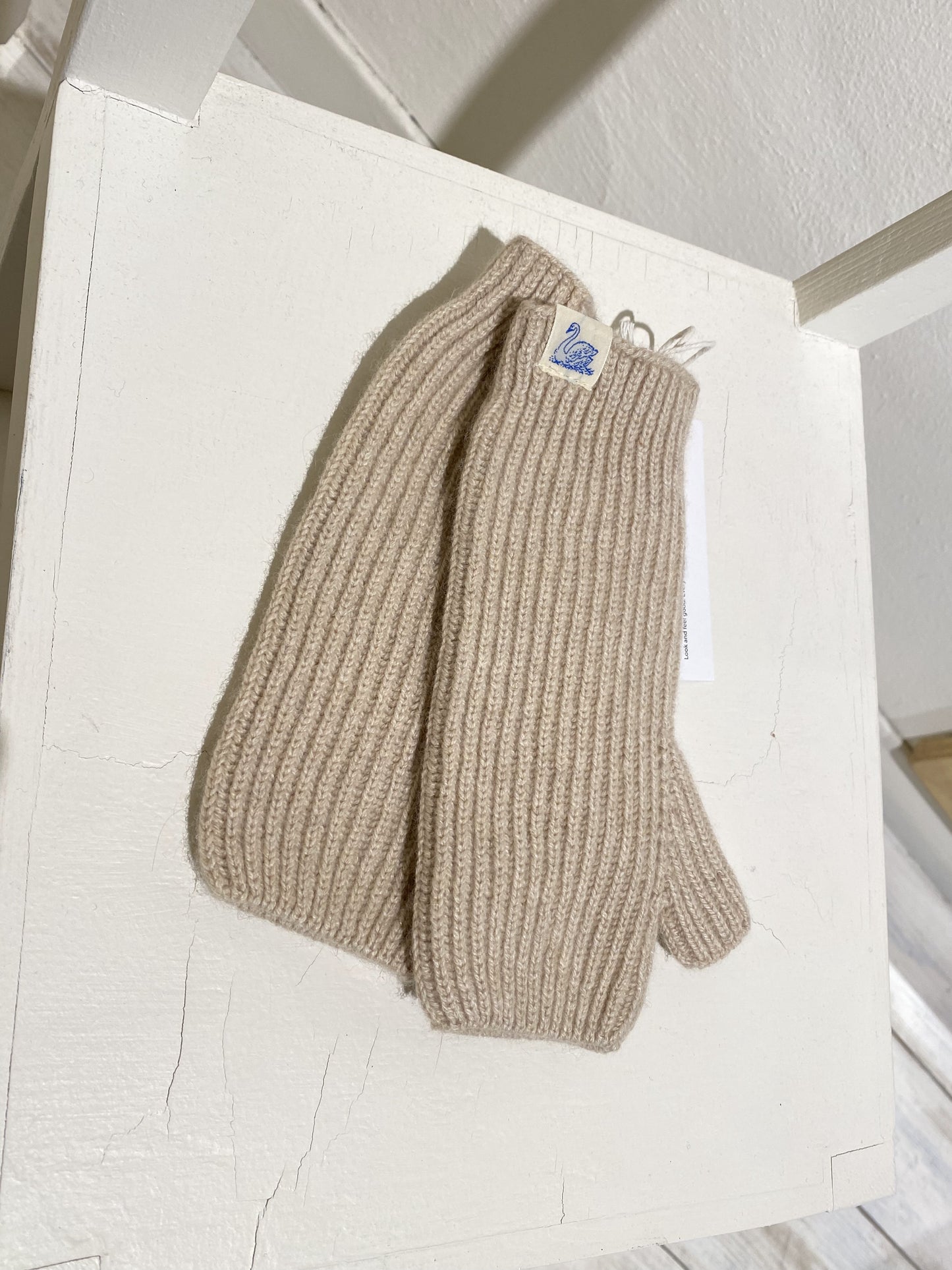 W NO FINGER GLOVES MERZ B SCHAWNEN - NATURAL