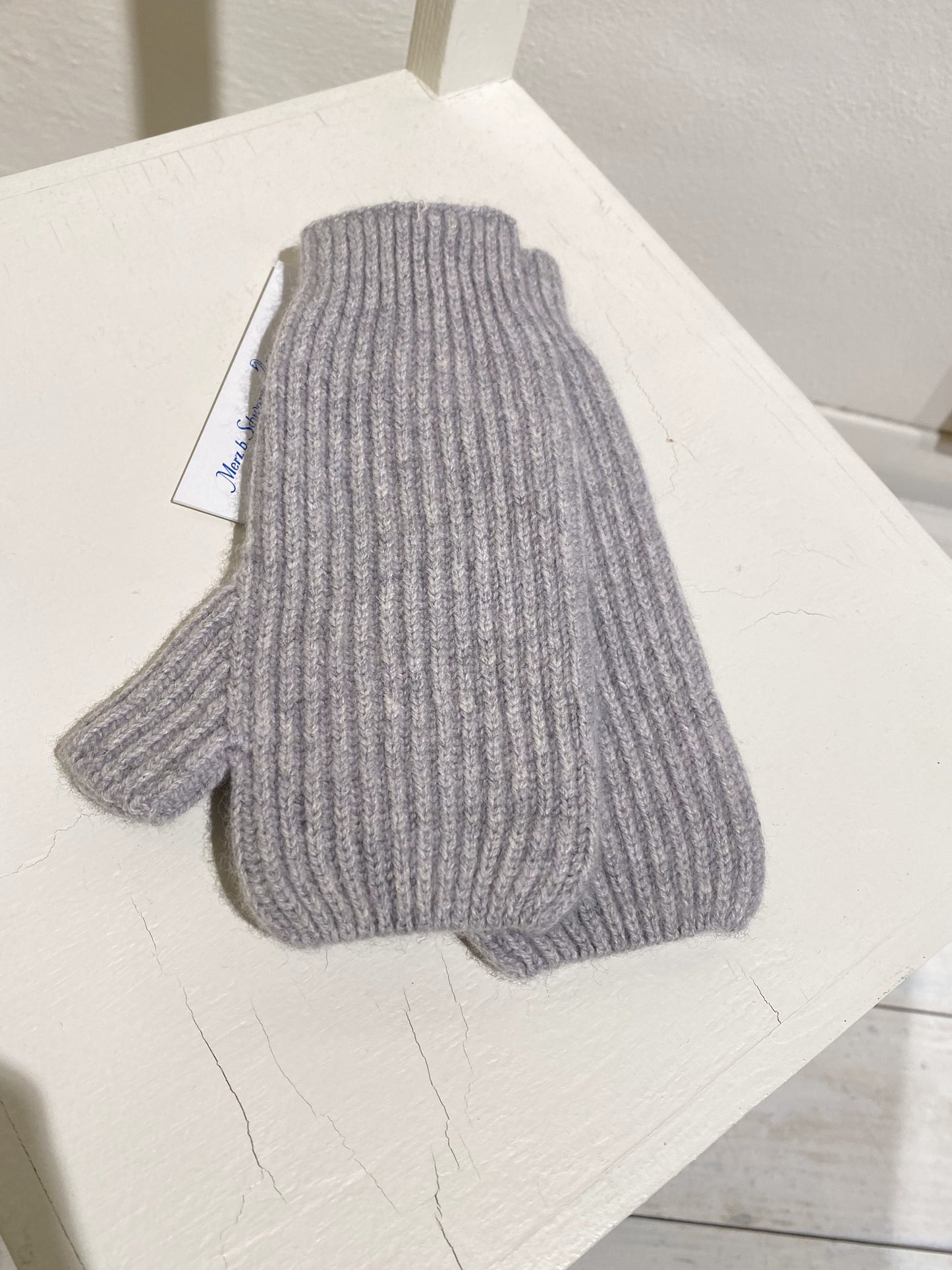 W NO FINGER GLOVES MERZ B SCHAWNEN - GREY