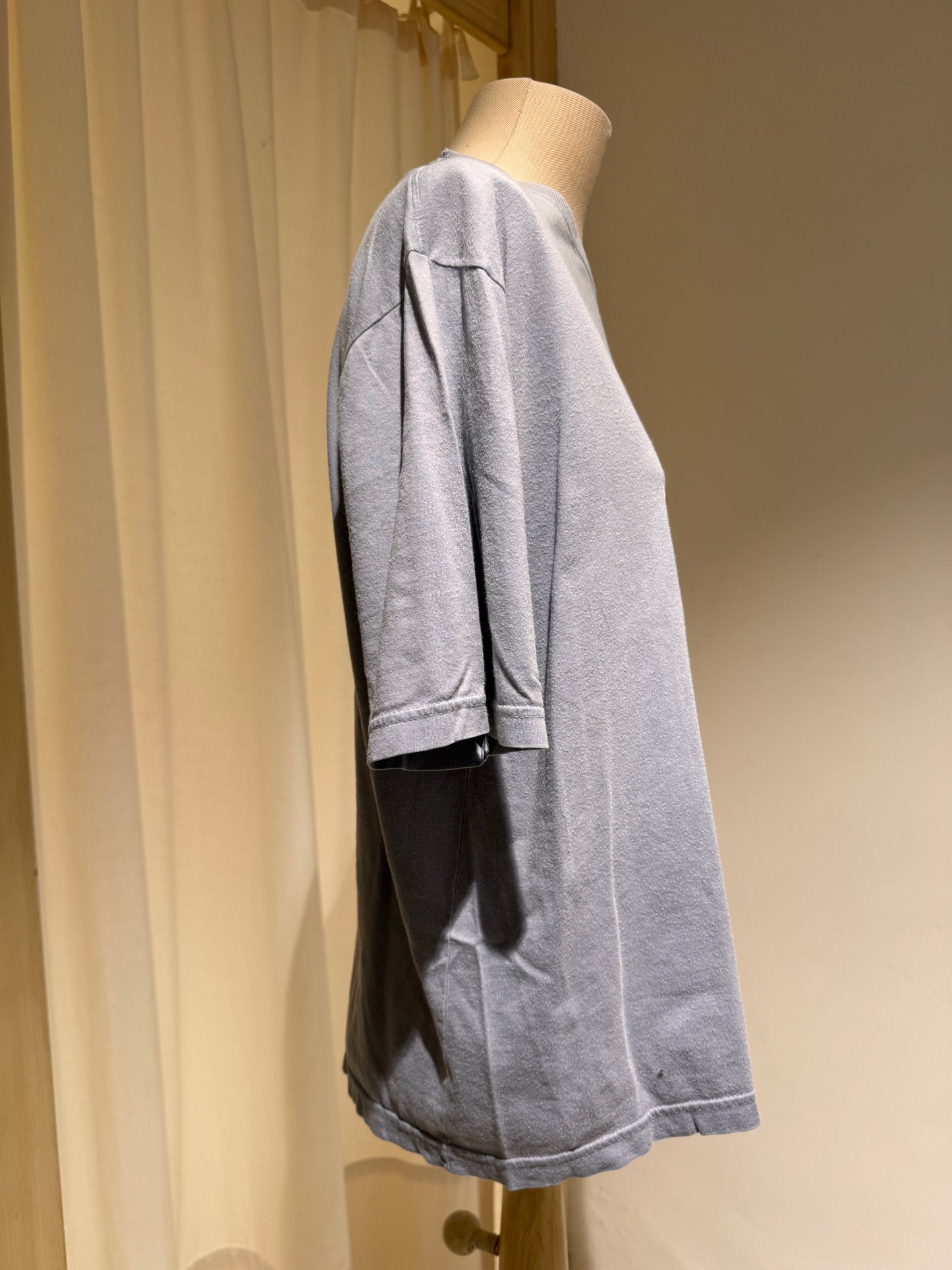 M&W - T-Shirt "Castrate" - KATHARINE HAMNET - Year 90's - Light Grey