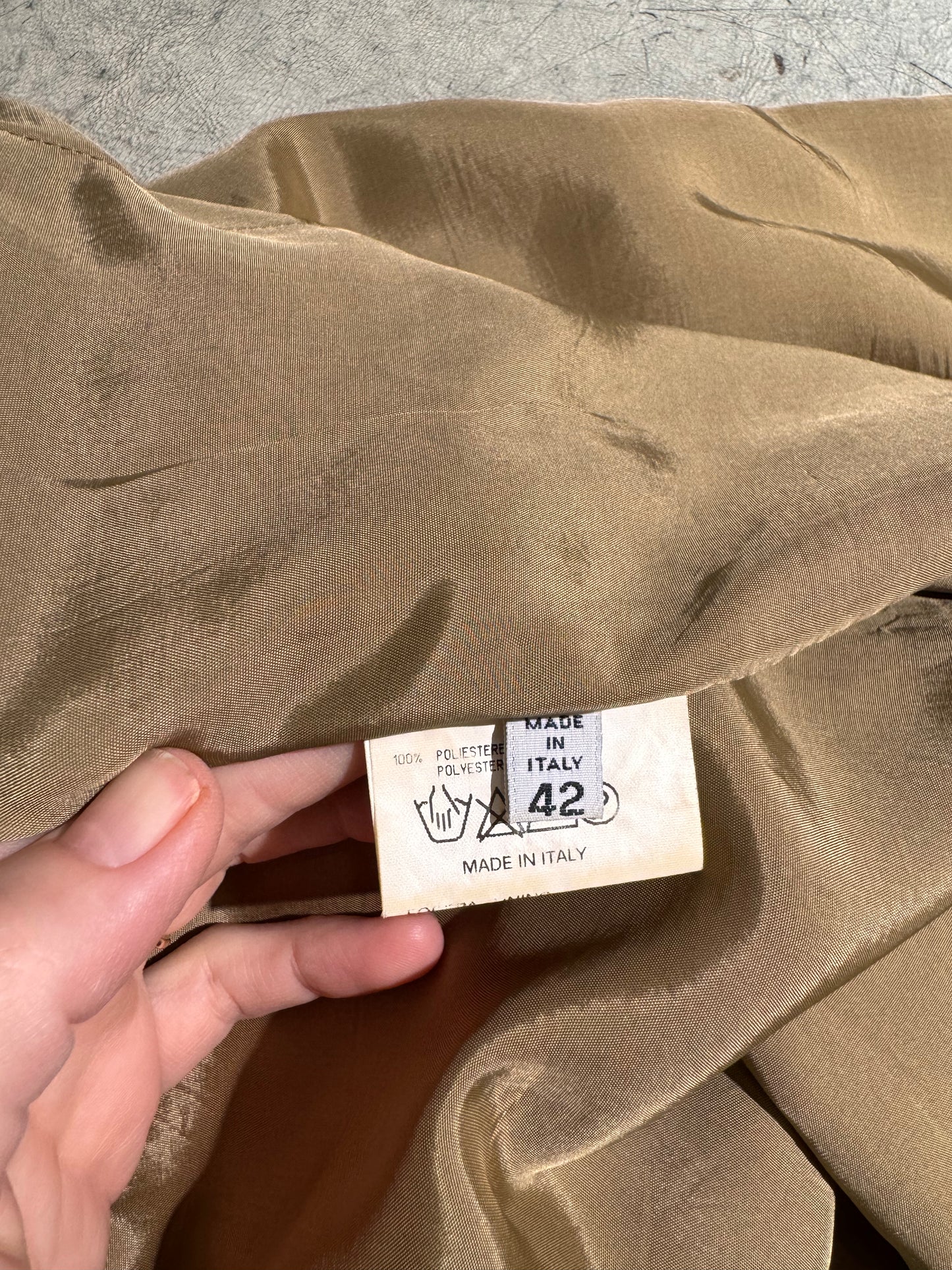 W - Skirt - MAISON MARGIELA ARTISANAL Collection 1999/2000 - Kaki