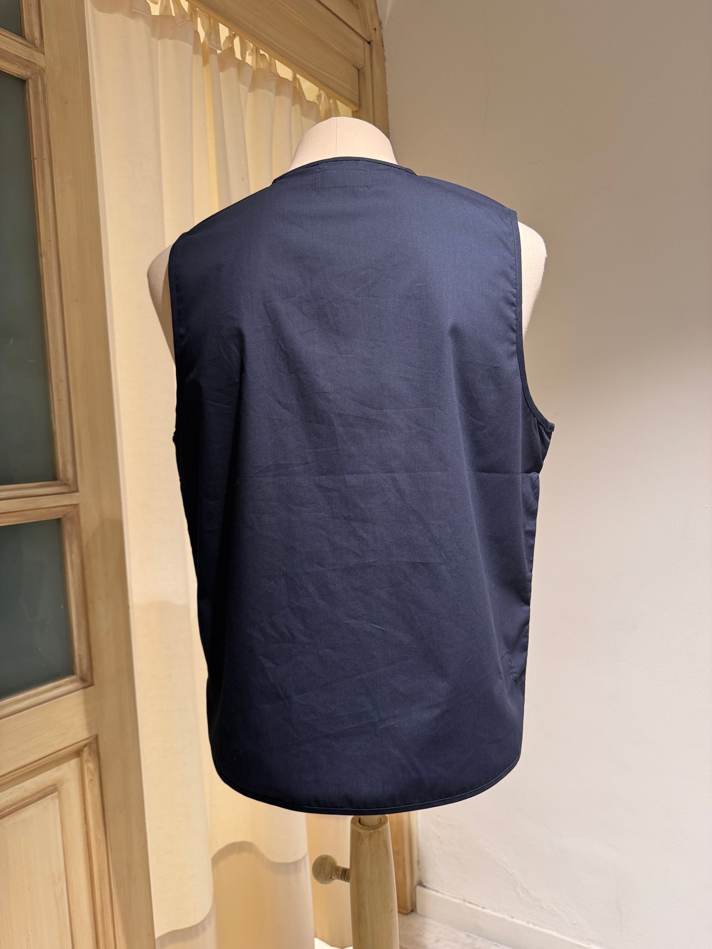M - Recycled Polytech City Waistcoat - UNIVERSAL WORKS - Navy